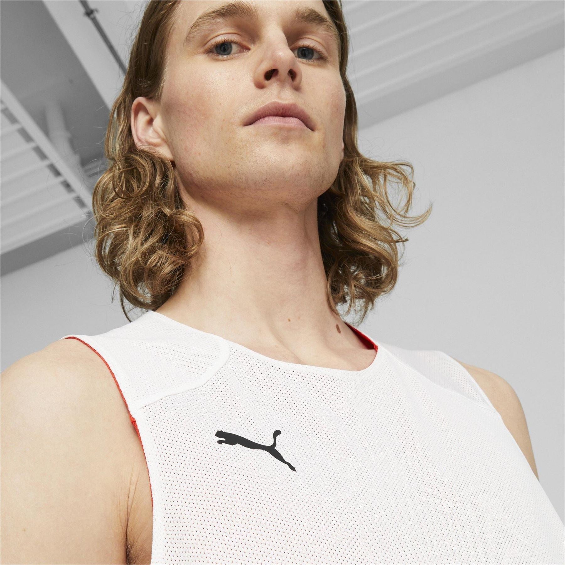 Puma Hoops Team Reverse Practice Performance Basketball Jersey