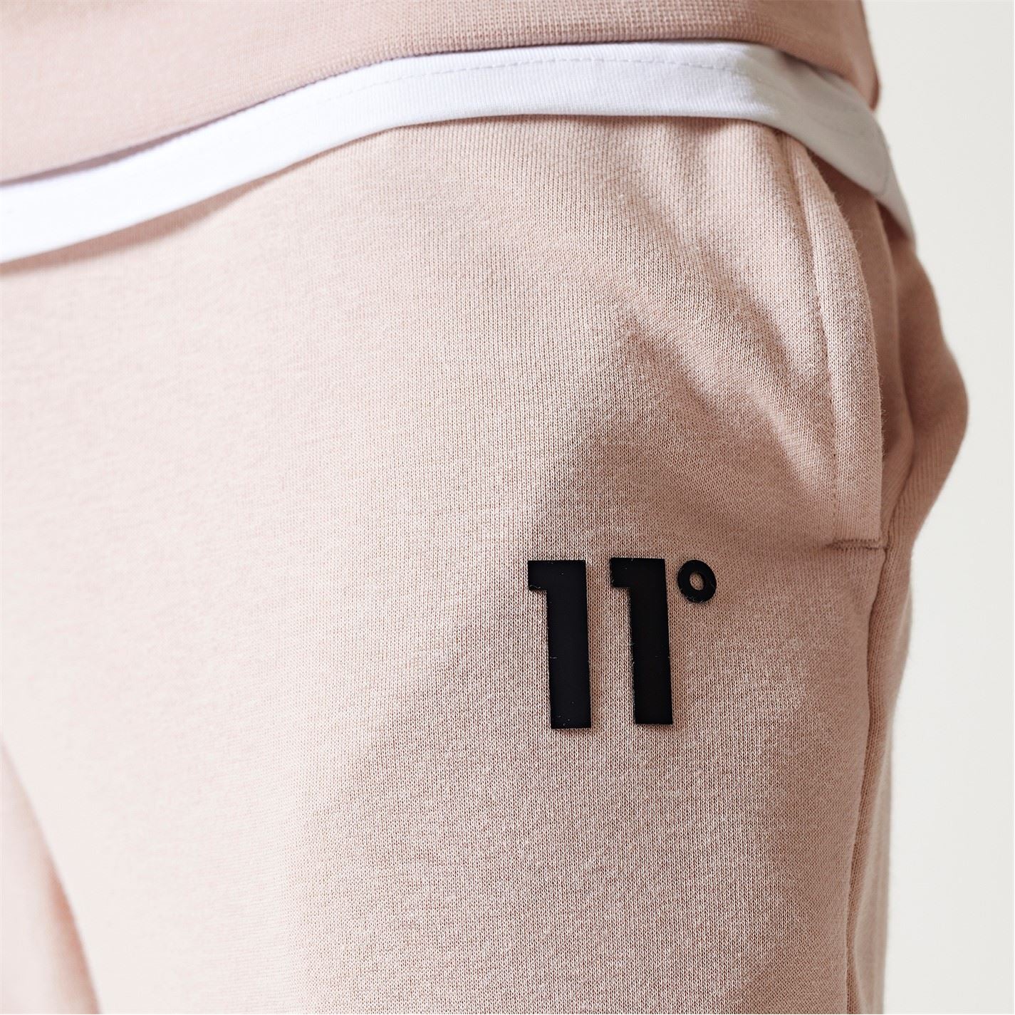 11 Degrees Woven Pocket Joggers   Putty Pink
