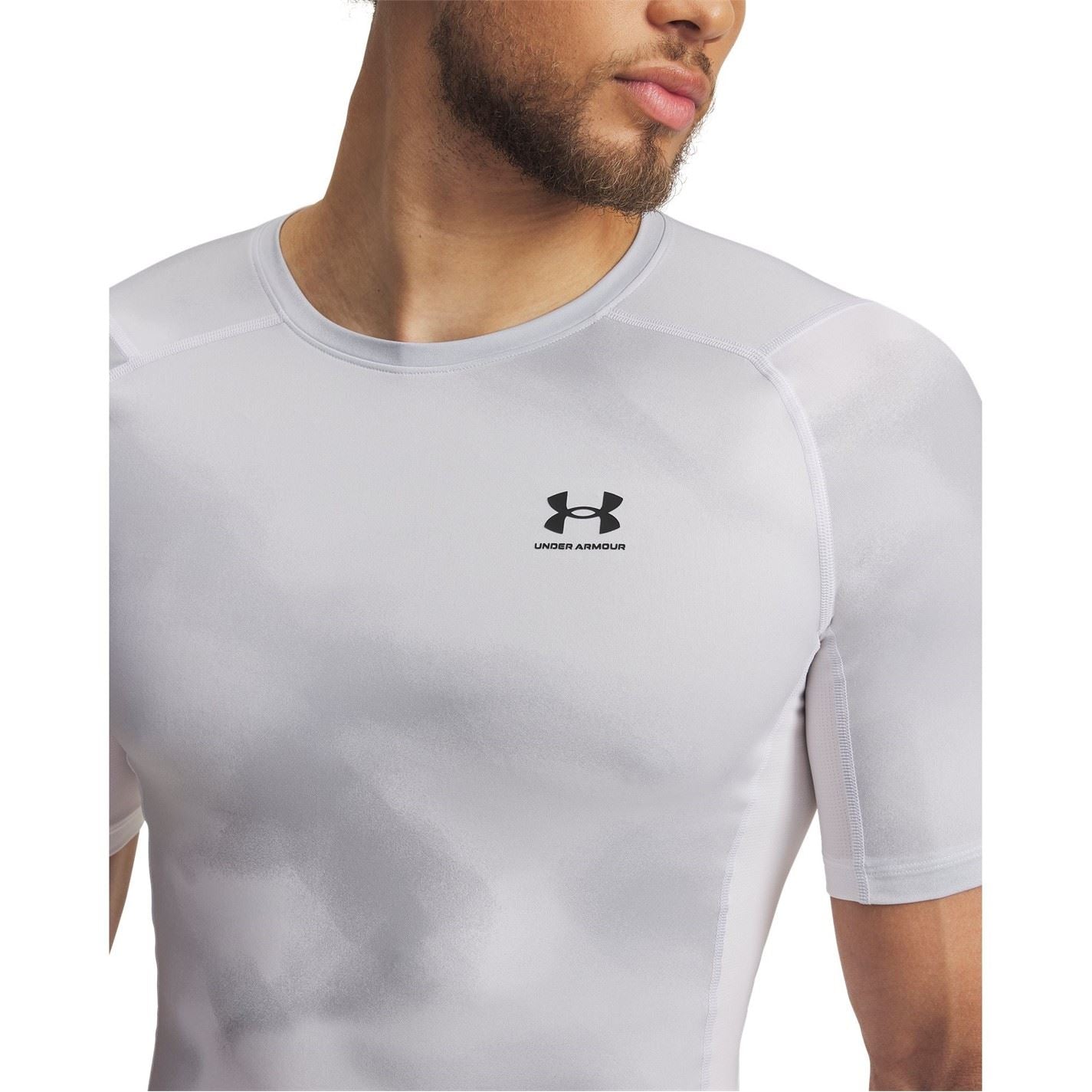 Under Armour Mens Heatgear® Printed Short Sleeve