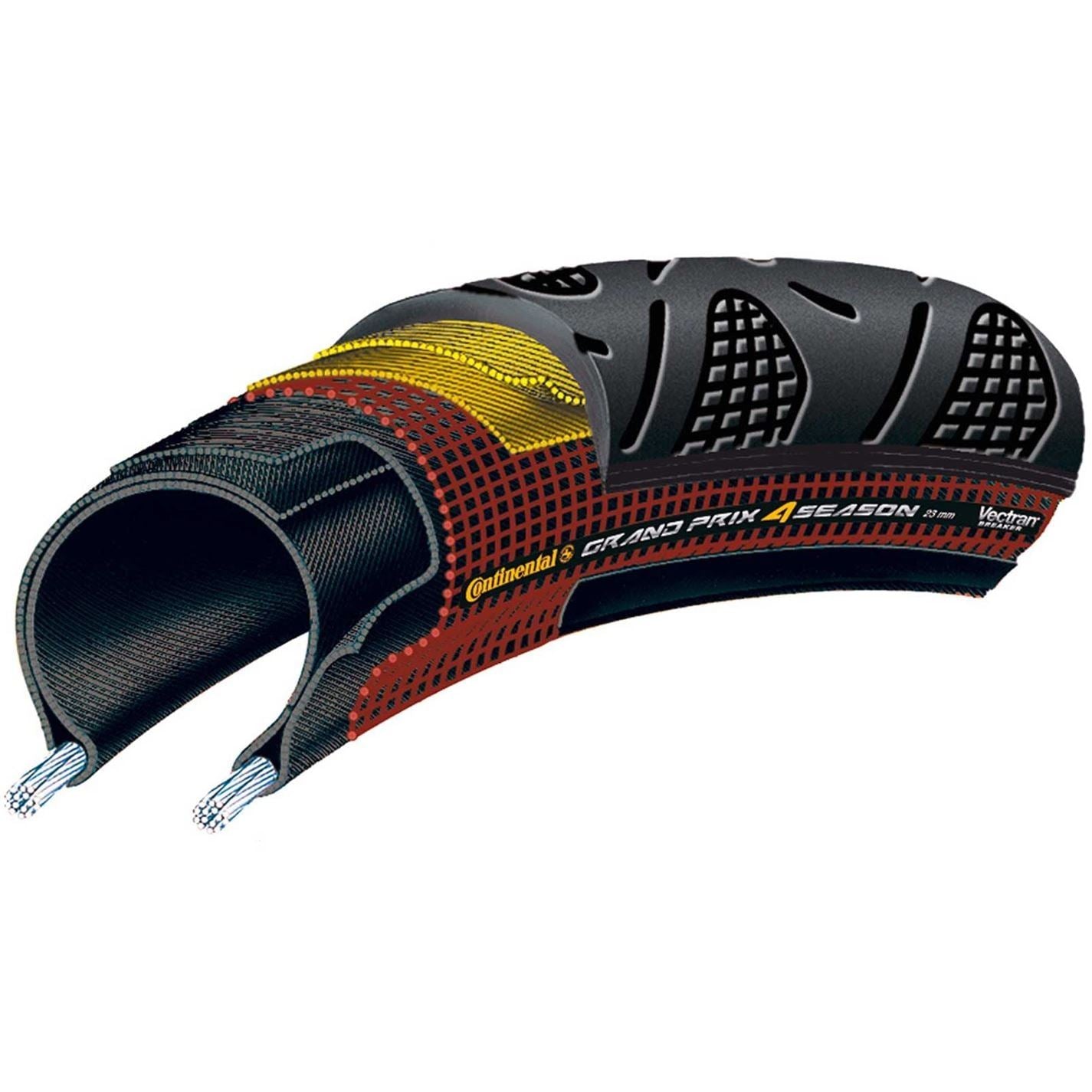 Continental Prix 4 Season 700c Folding Duraskin Road Tyre