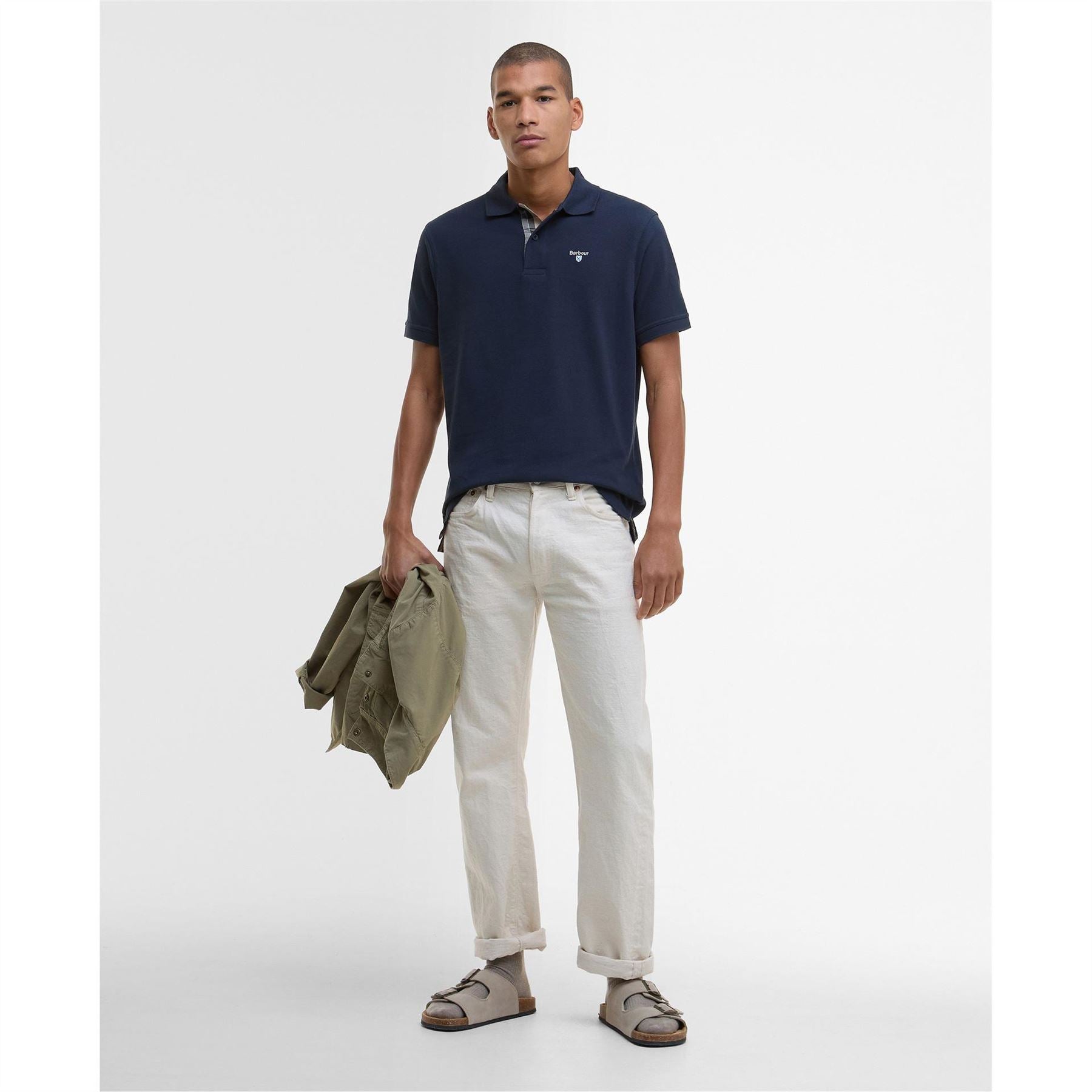 Barbour Tartan Pique Polo Shirt