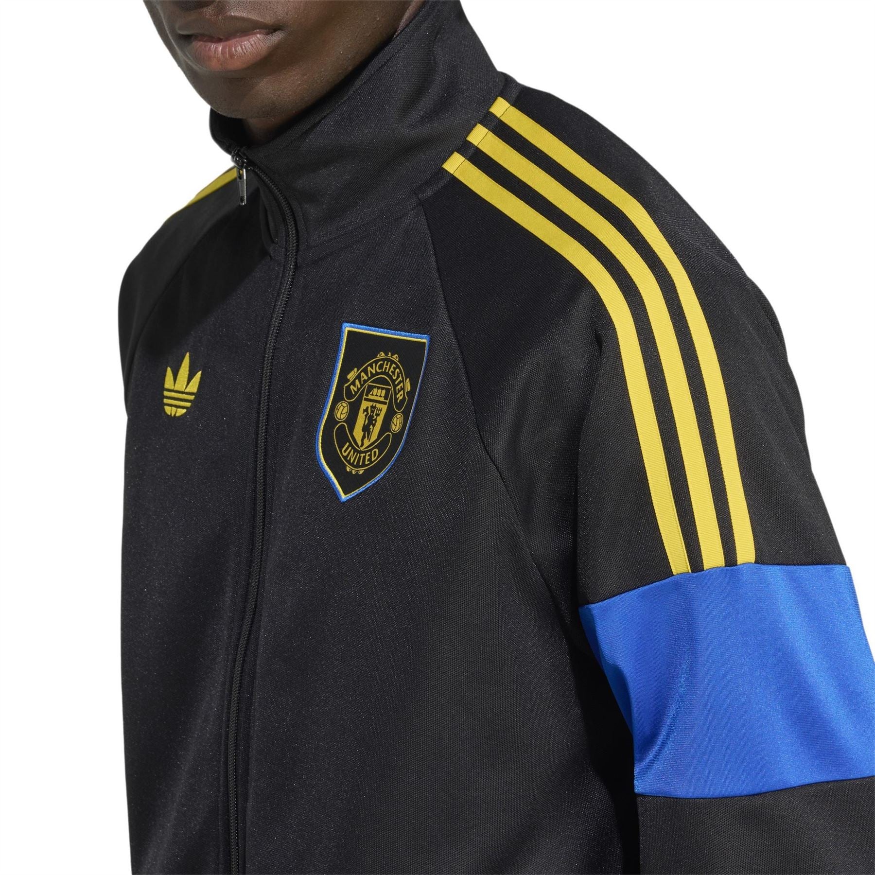 adidas Mens Manchester United Lfstlr Tracksuit Top