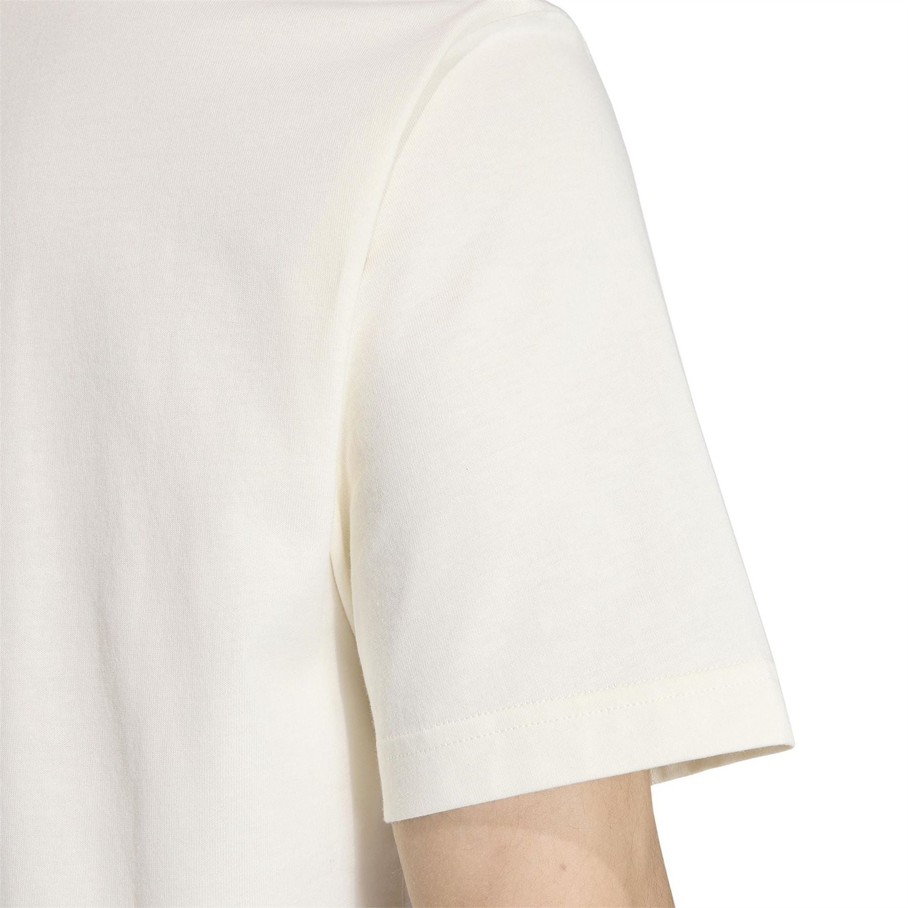 adidas Mens Essentials Single Jersey Linear Embroidered Logo T-Shirt
