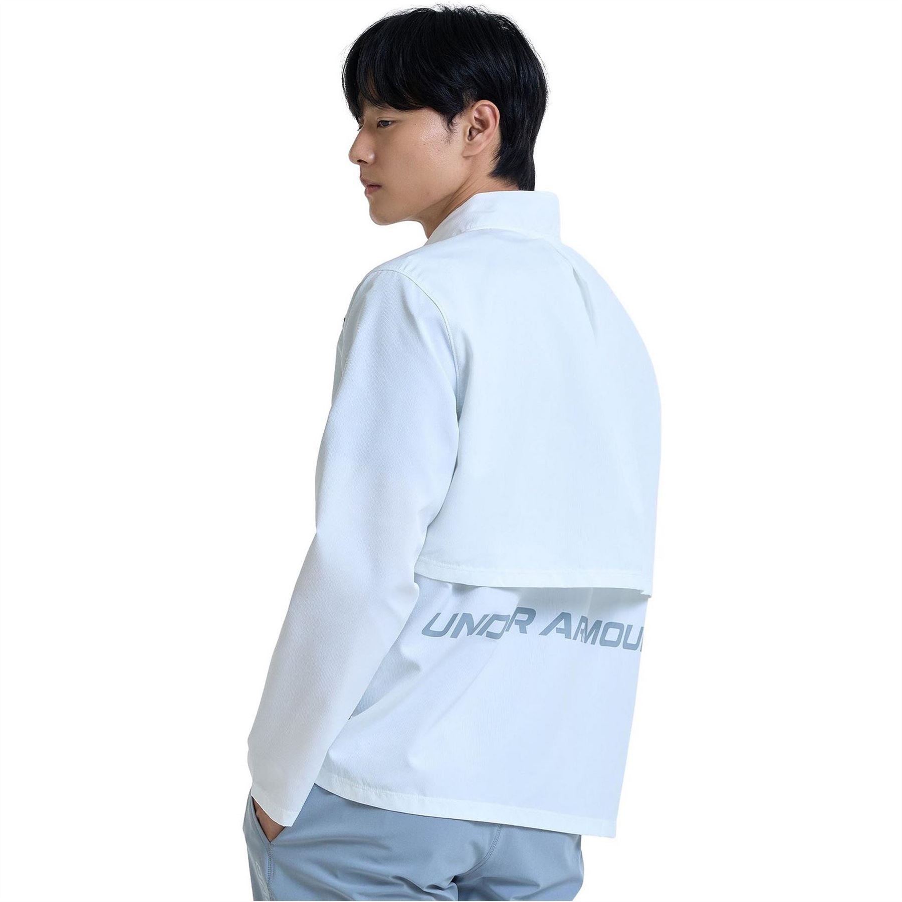 Under Armour Storm Run Solid Patterned Running Jacket