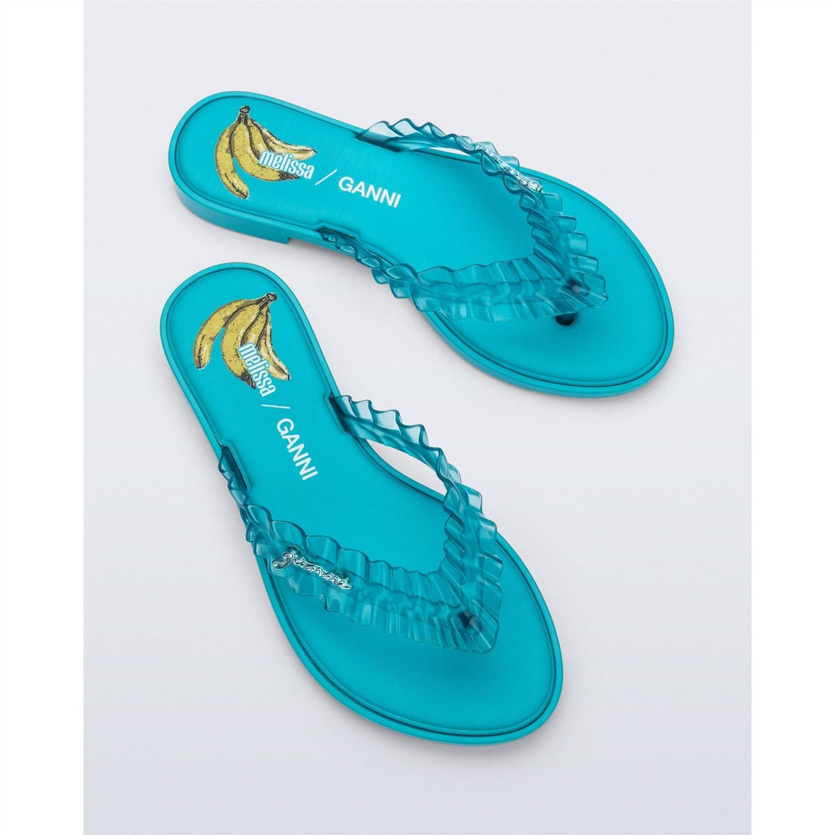 Melissa X Ganni Ff Flip Flops