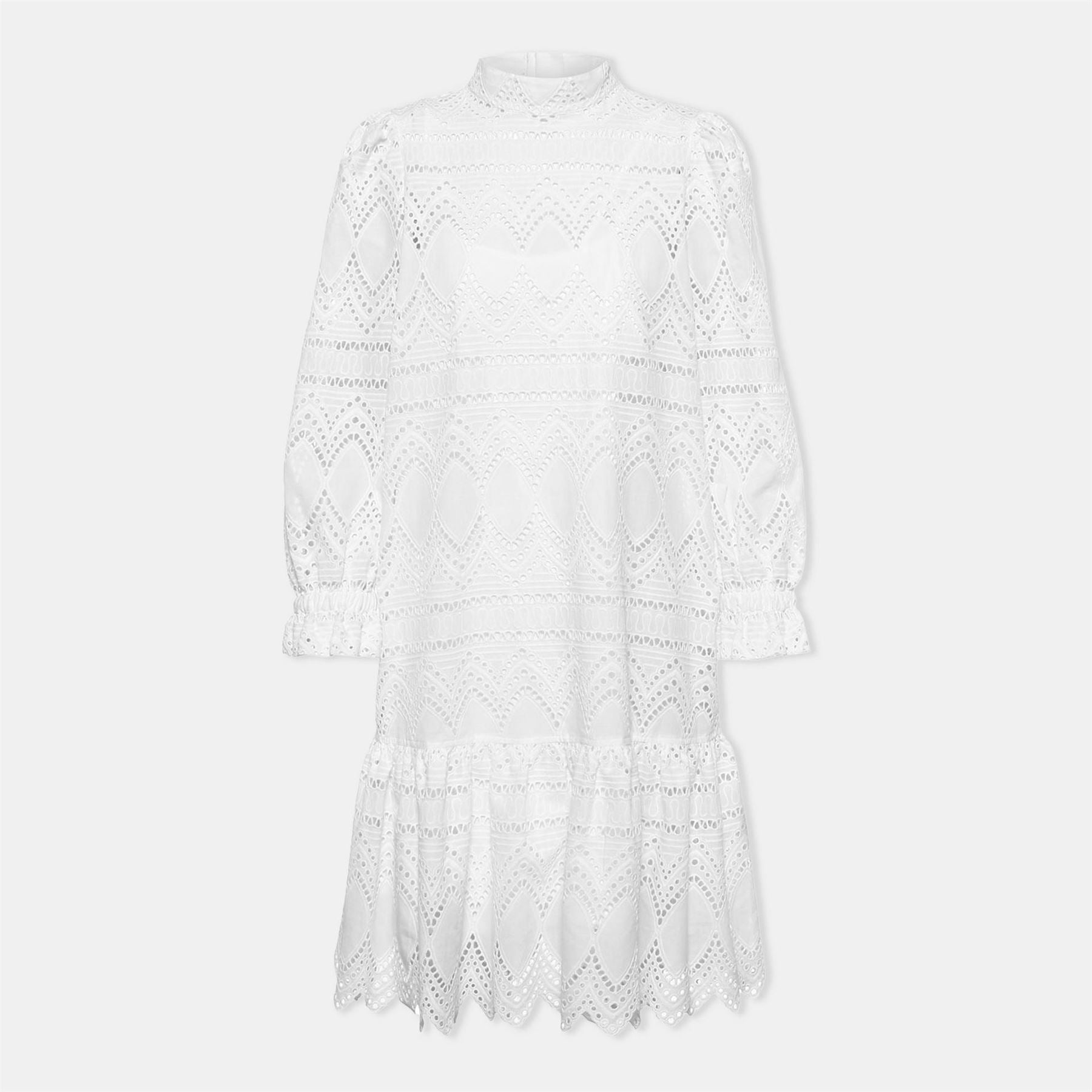 Hugo Kalina High Neck Midi Dress