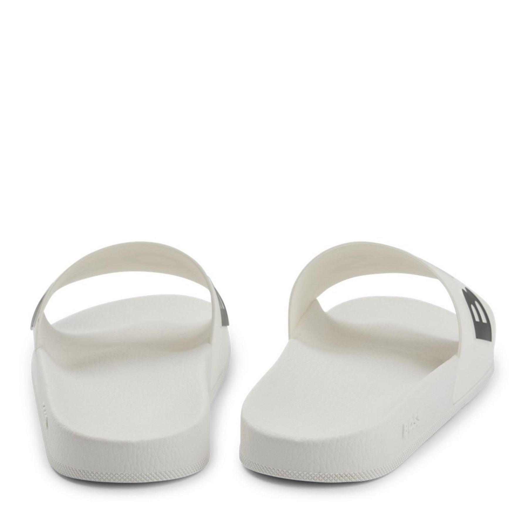 Boss Bay Logo Sliders, Branding Strap Sandals