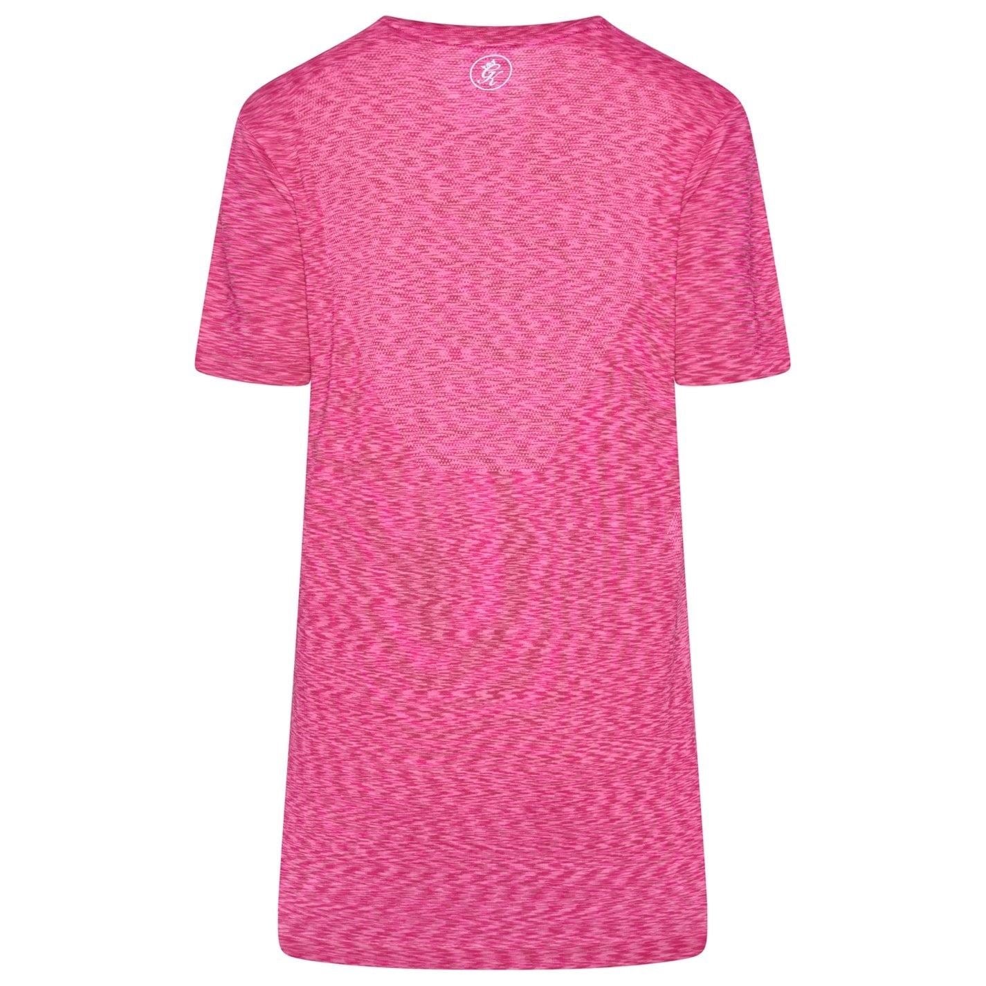 Gym King Energy Seamless Space Dye Tee   Ocean Blue Multi