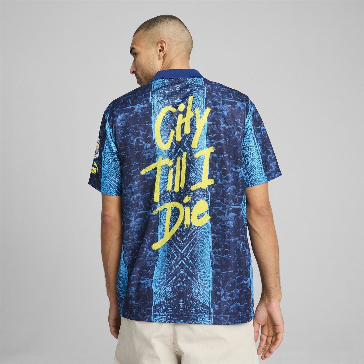 Puma Manchester City Ftblnrgy+ Retro Shirt Adults