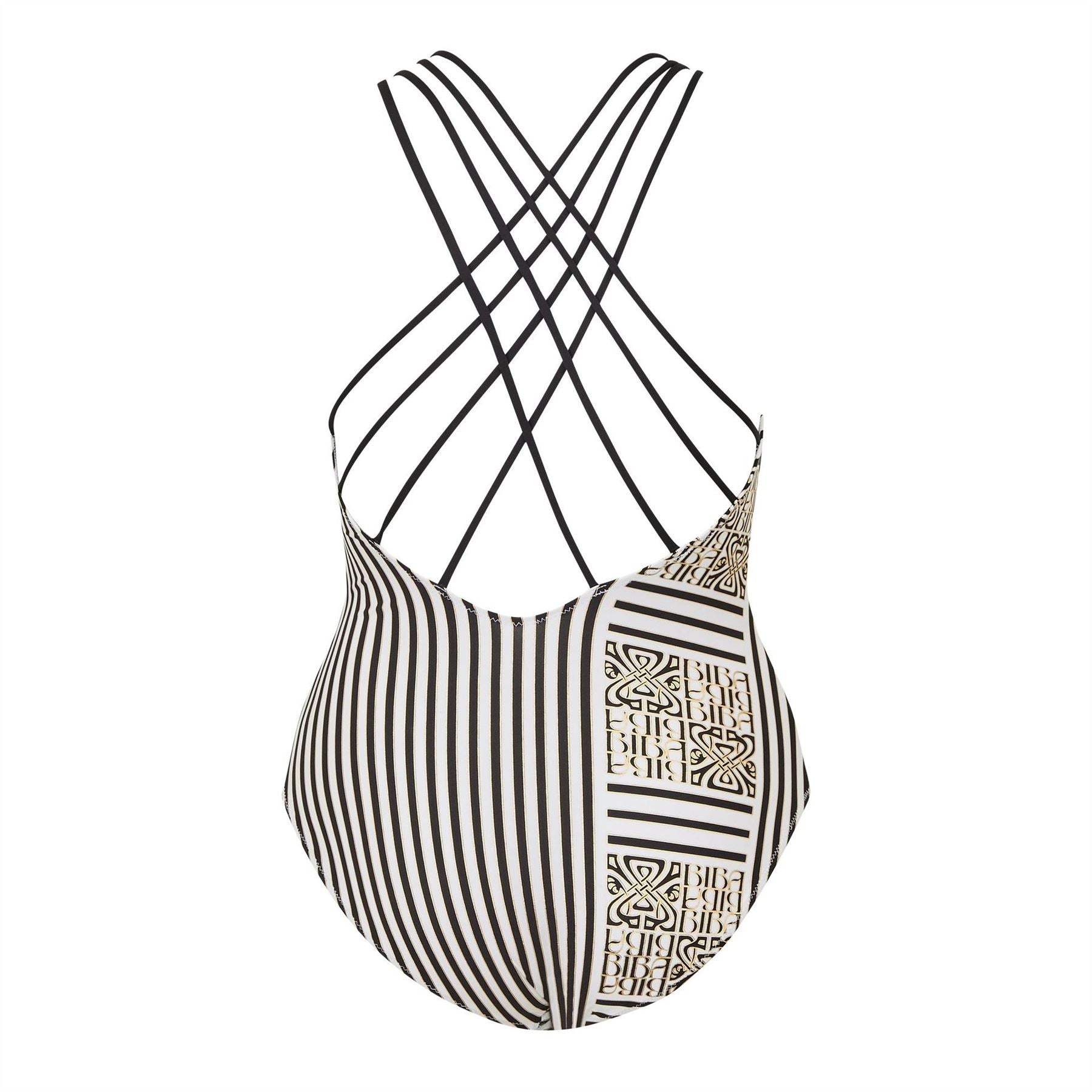 Biba Kayla Stripe Patterned Swimsuit