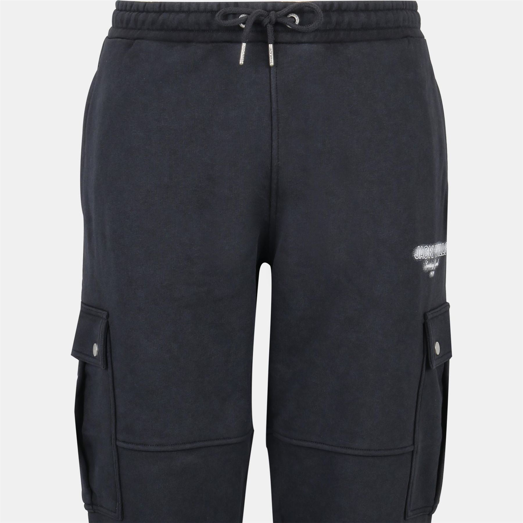 Jack Wills Script Cargo Cotton Ribbed Cuffs Joggers