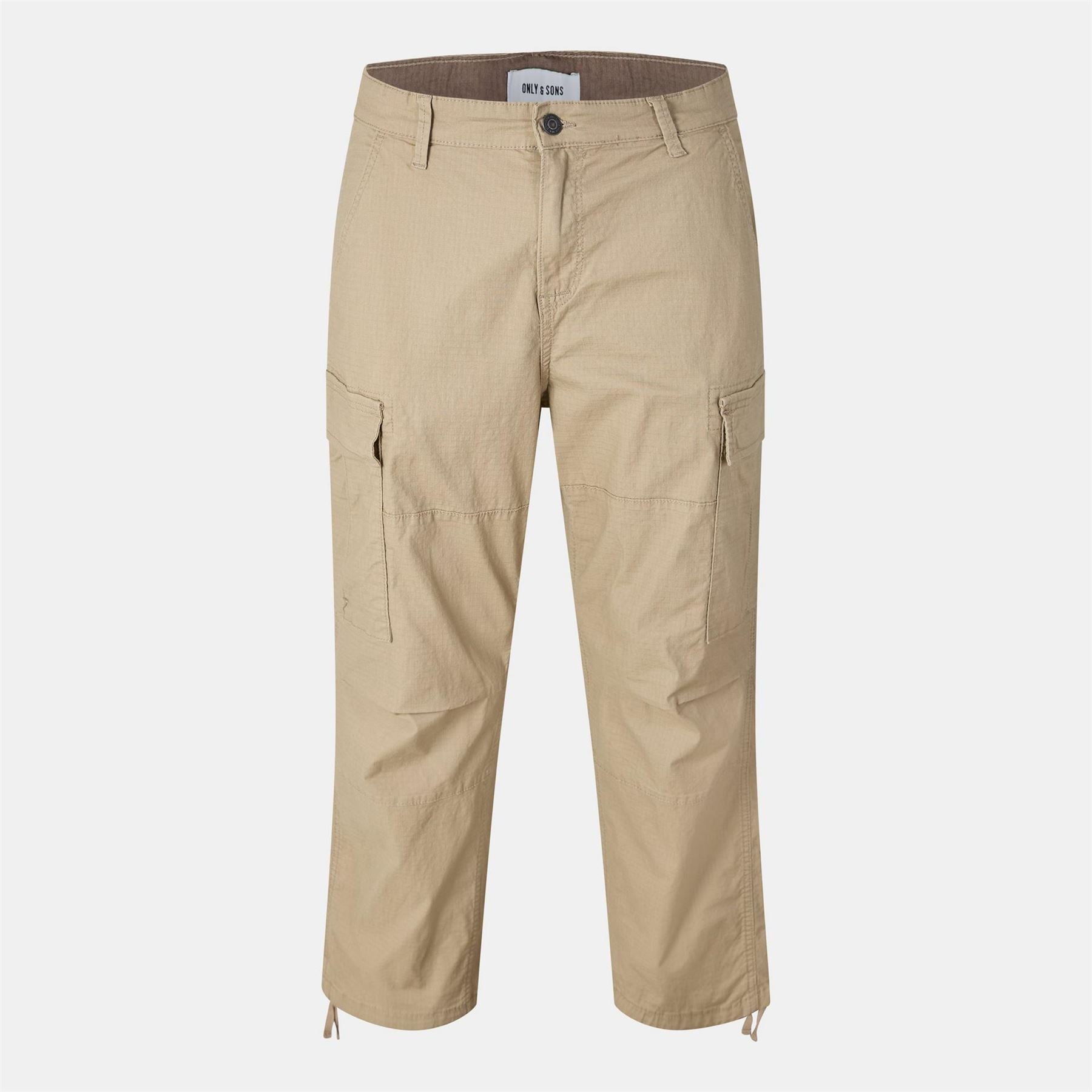 Only and Sons Solid Patterned Straight Combat Pants