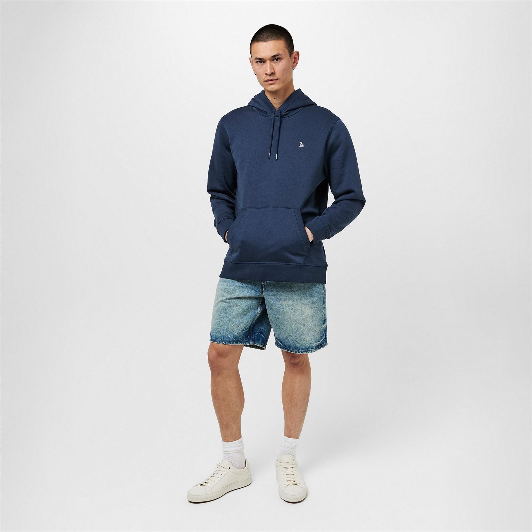 Original Penguin Regular Fit Hooded Long Sleeve Sweatshirt
