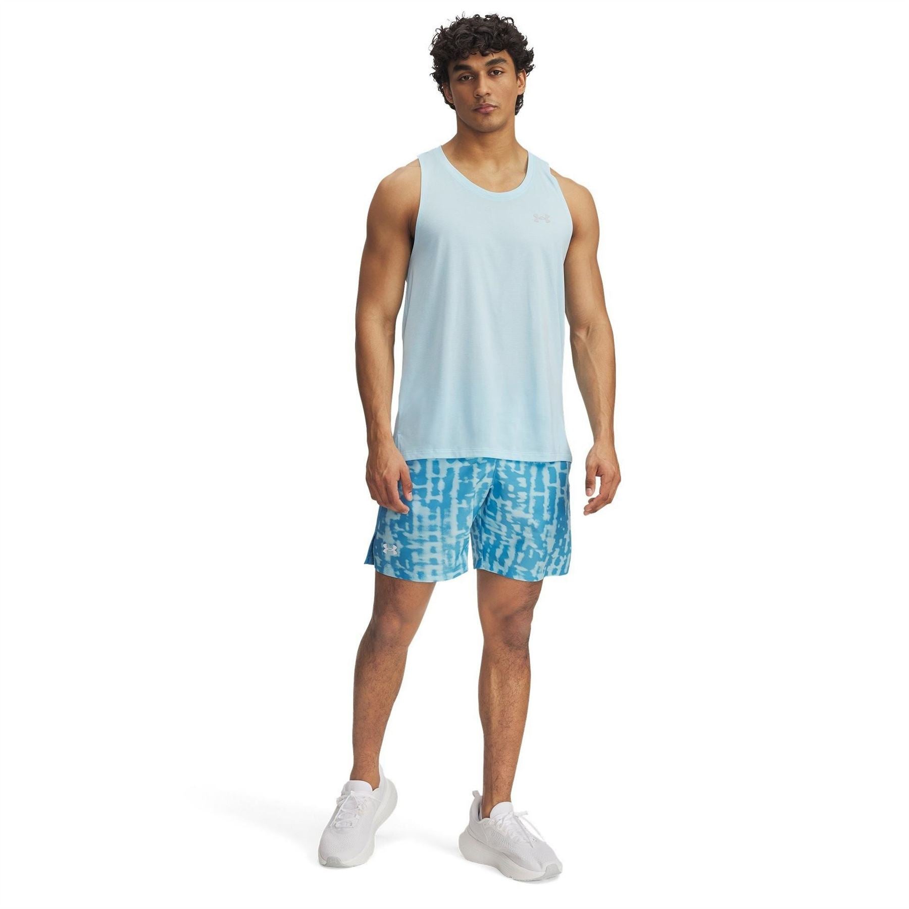 Under Armour Abstract Patterned Bermuda Shorts