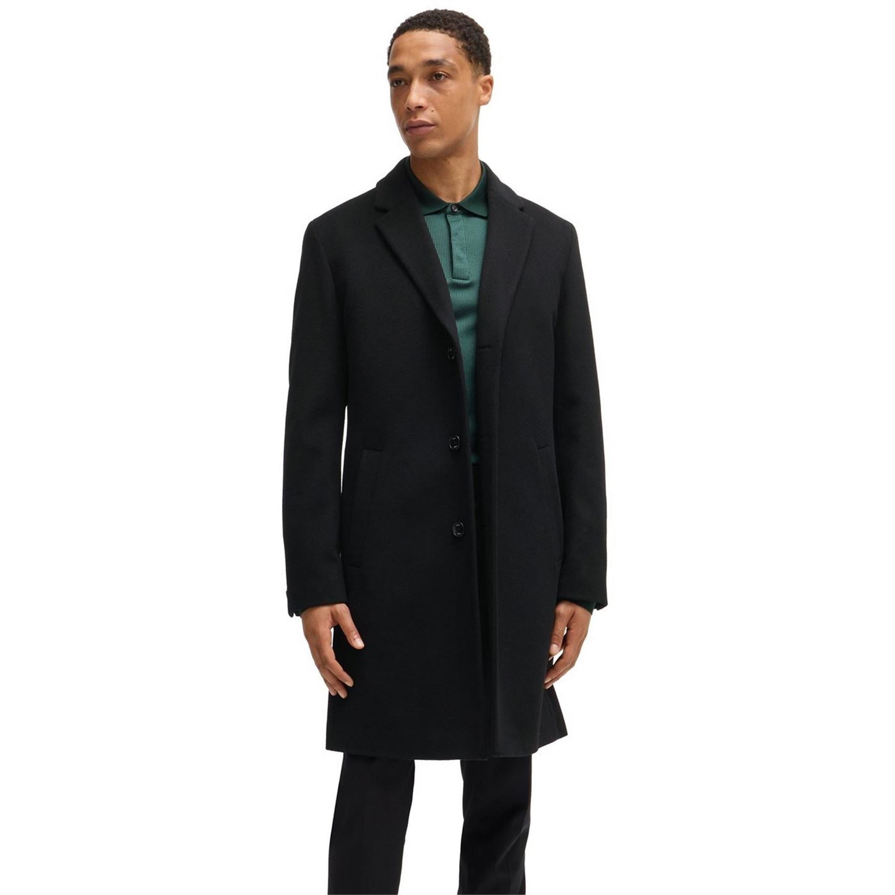 Boss Hyde Regular Fit Coat Jacket