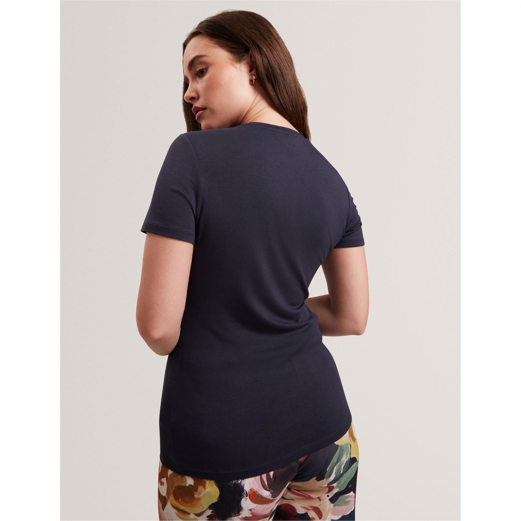 Ted Baker Slim Fit Crew Neck Short Sleeve T-Shirt