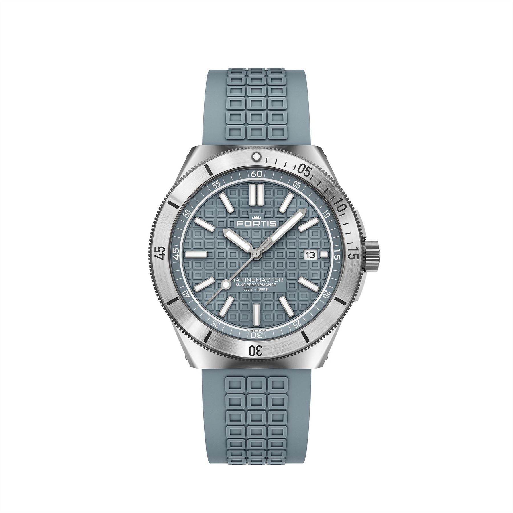 Fortis Marinemaster Automatic Stainless Steel 300M Water Resistant Auto Analogue Watch