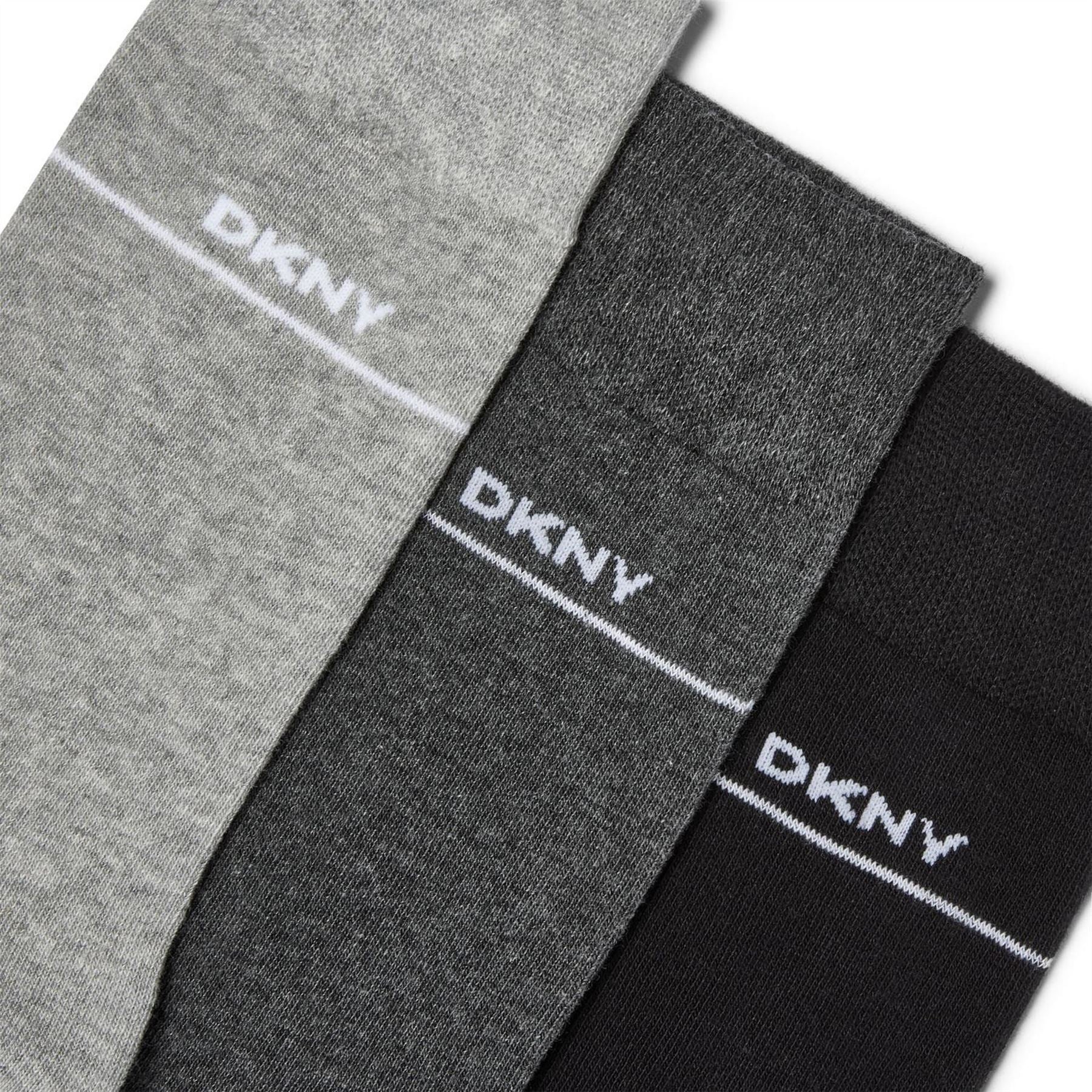 DKNY Mens 3 Pack Socks