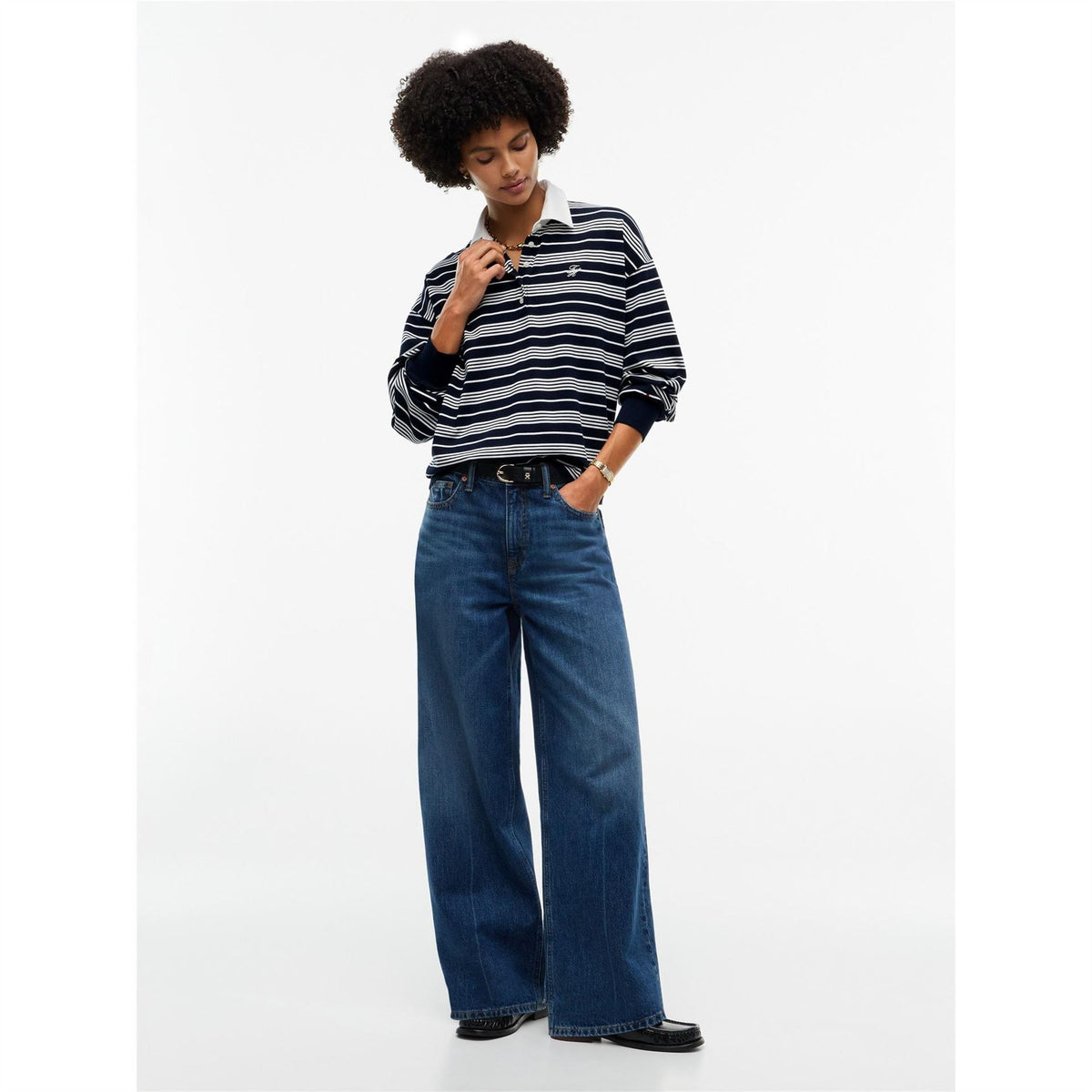 Tommy Hilfiger Cotton Long Sleeve Rugby Shirt