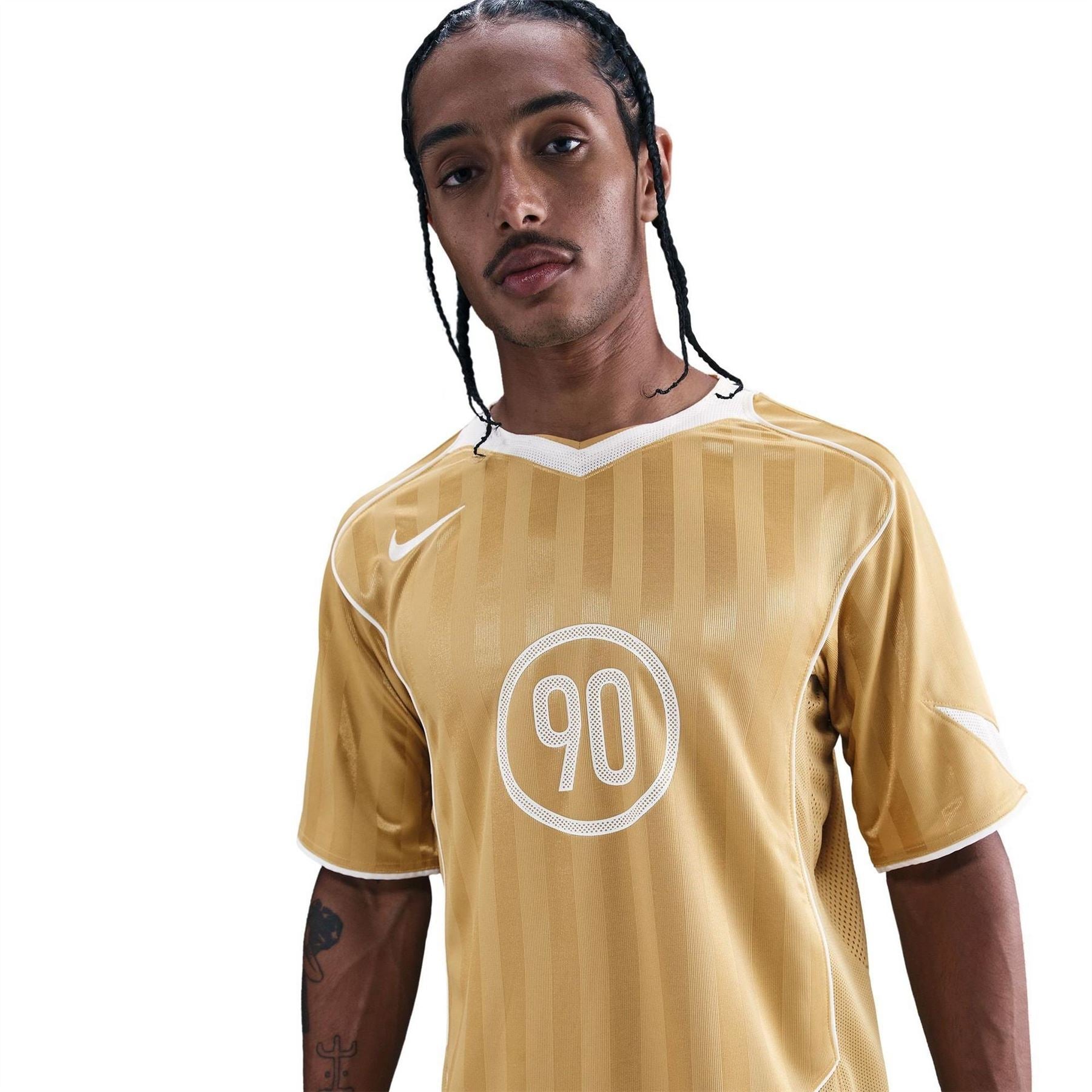 Nike T90 Energy V-Neck Raglan Short Sleeve Jersey