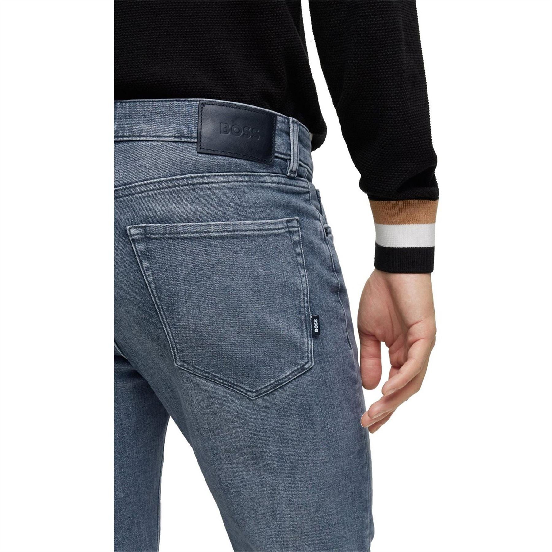 Boss Maine3 Slim Fit Mid Rise Jeans