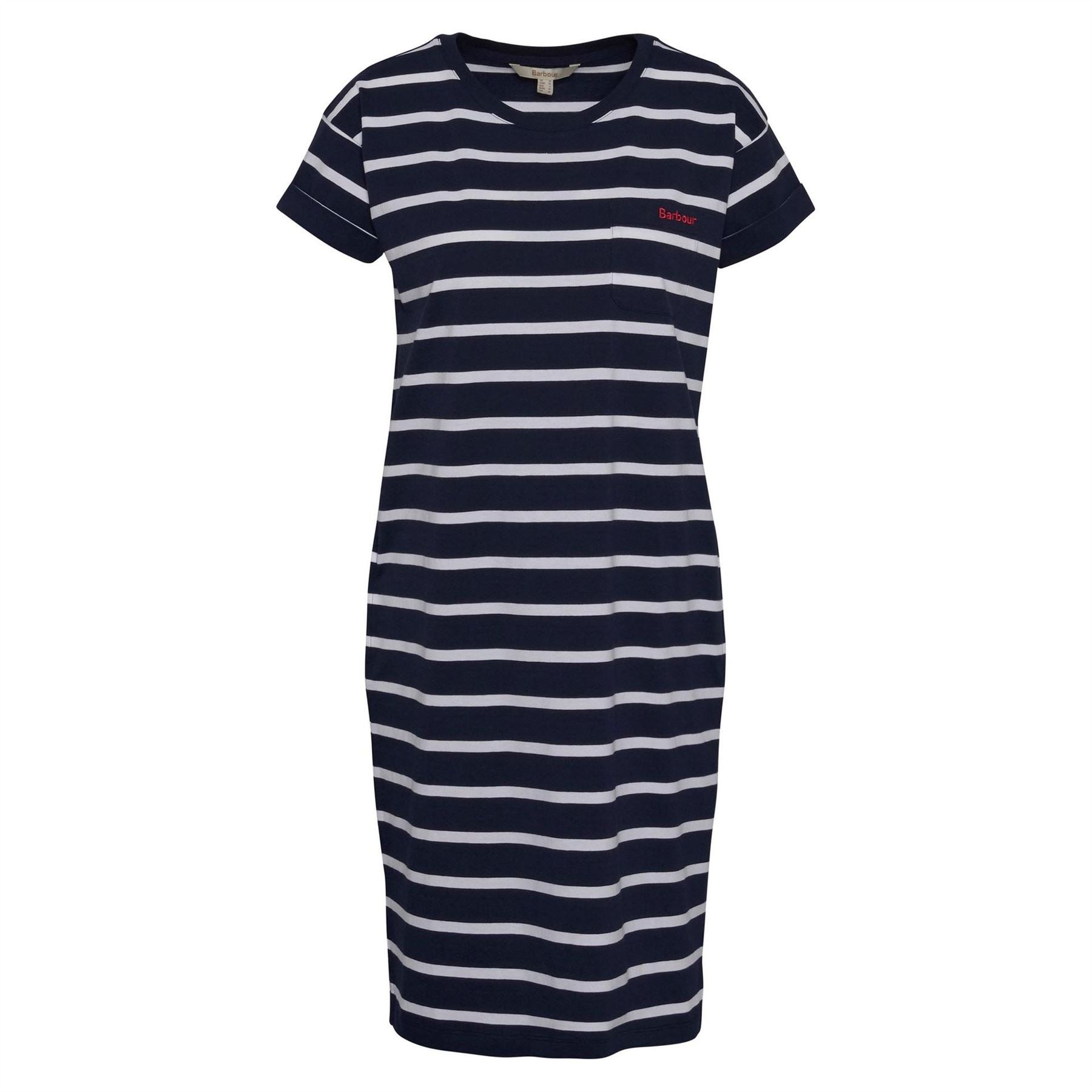 Barbour Striped Midi Dress