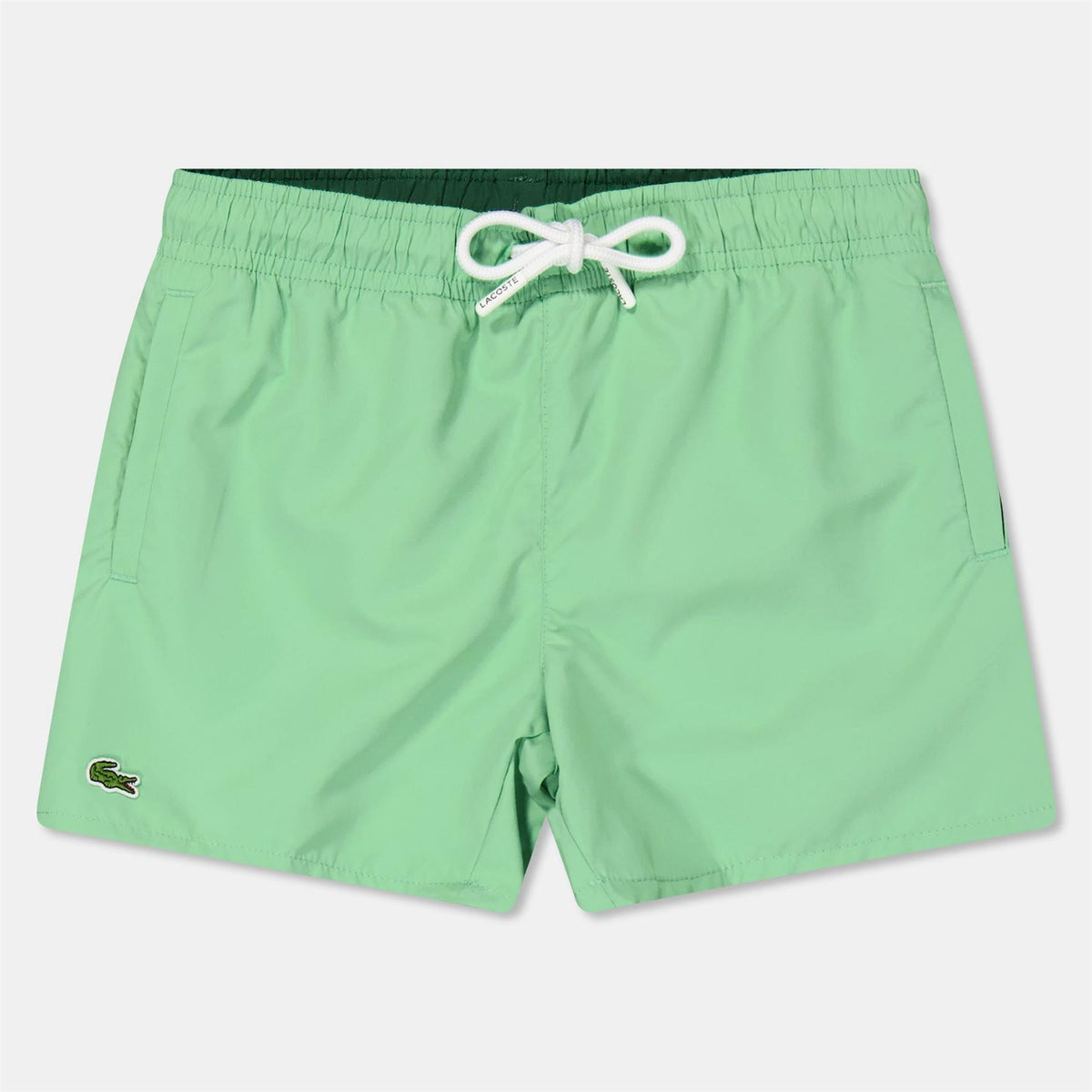 Lacoste Crocodile Print Swim Shorts