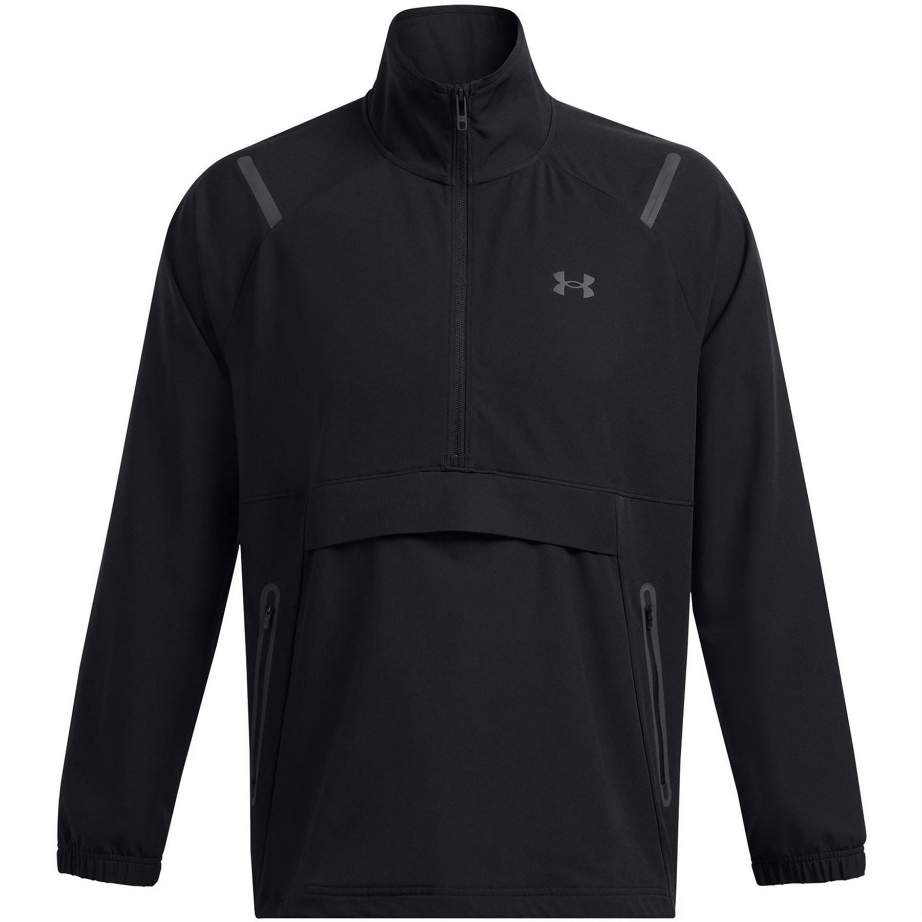 Under Armour Unstoppable Solid Patterned Anorak Jacket with Drawstring