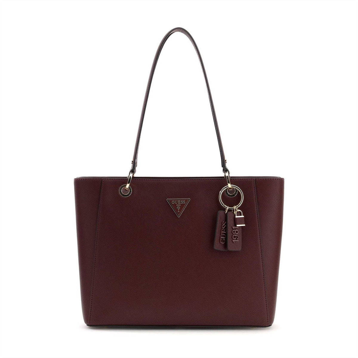 Guess Noelle Ii Faux Leather Tote Bag