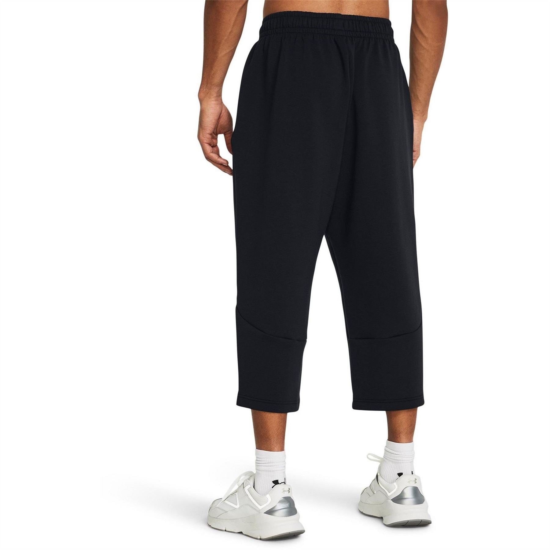 Under Armour Fleece Baggy Cropped Performance Tracksuit Bottoms