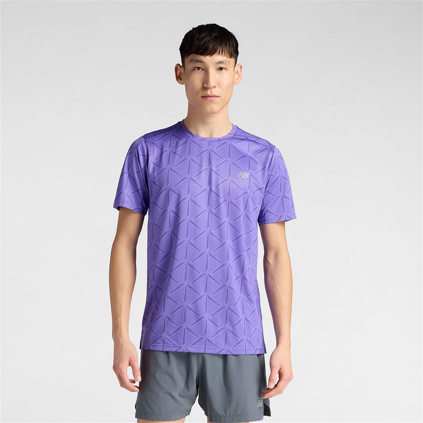 New Balance Short Sleeve Performance Gym Top