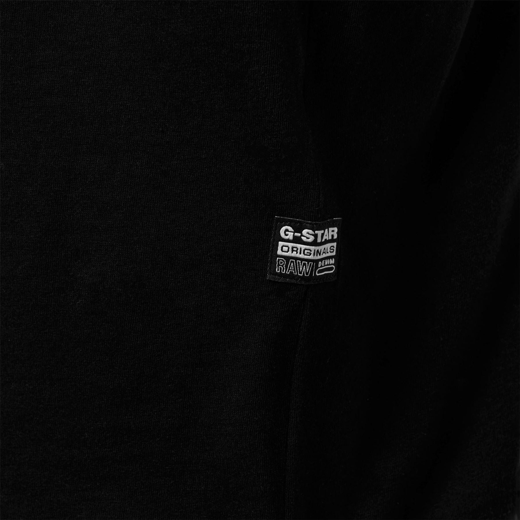 G Star Regular Fit Lettering Crew Neck T-Shirt