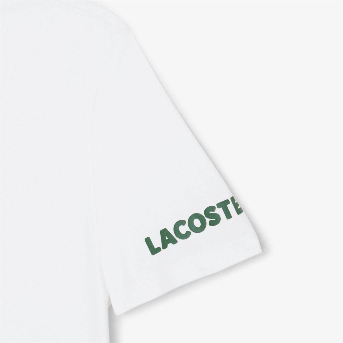 Lacoste Printed Cotton Lounge Short Sleeve Pyjama Top