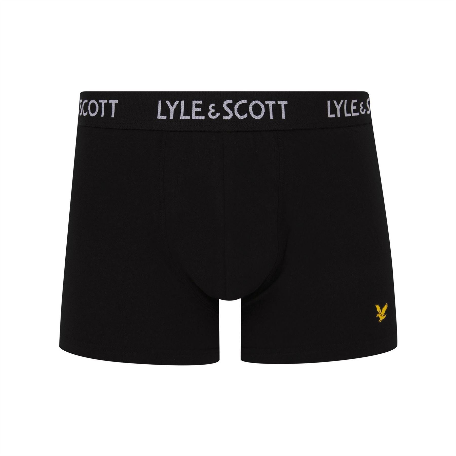 Lyle and Scott 5 Pack Plain Design Trunks