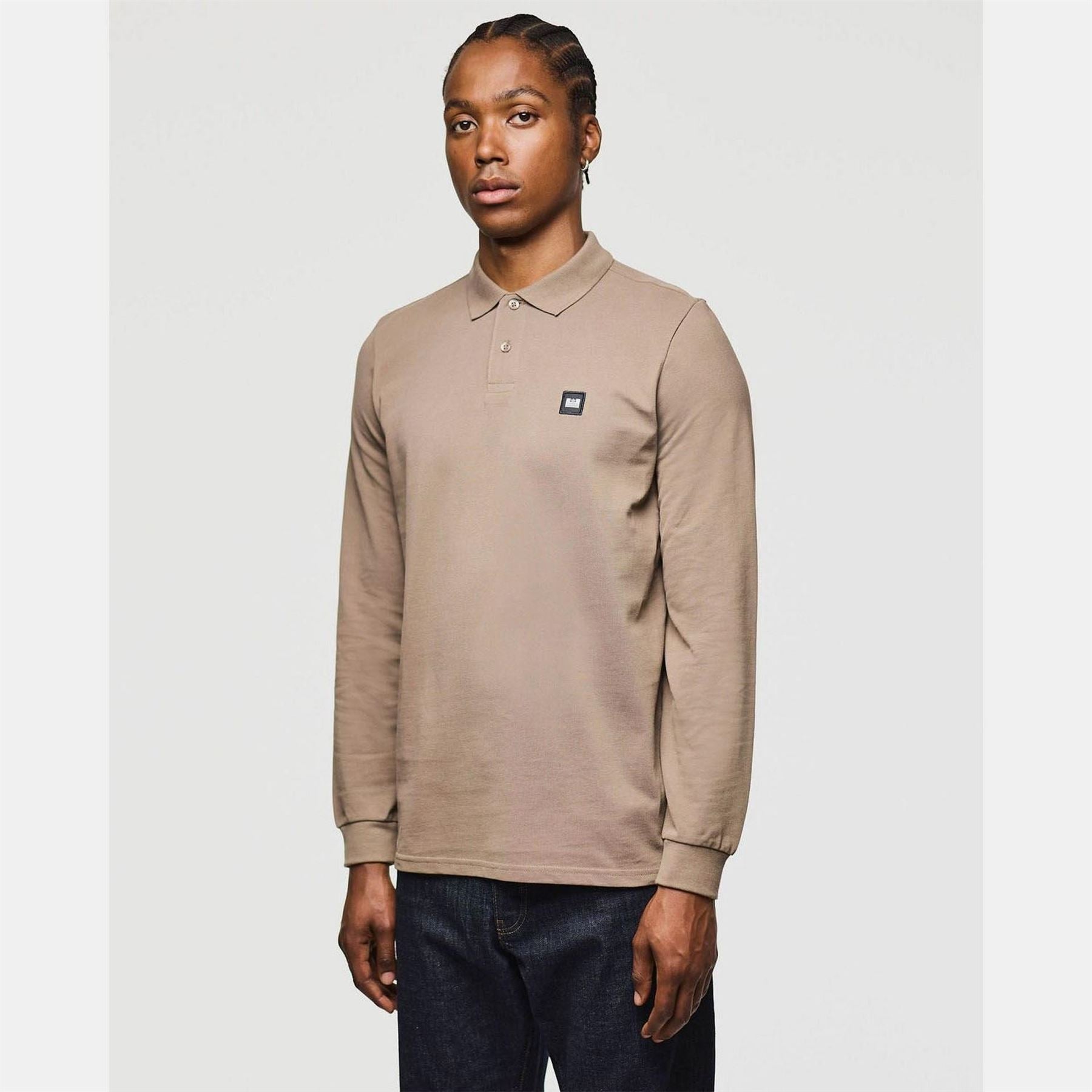 Weekend Offender Dice Long Sleeve Polo Shirt