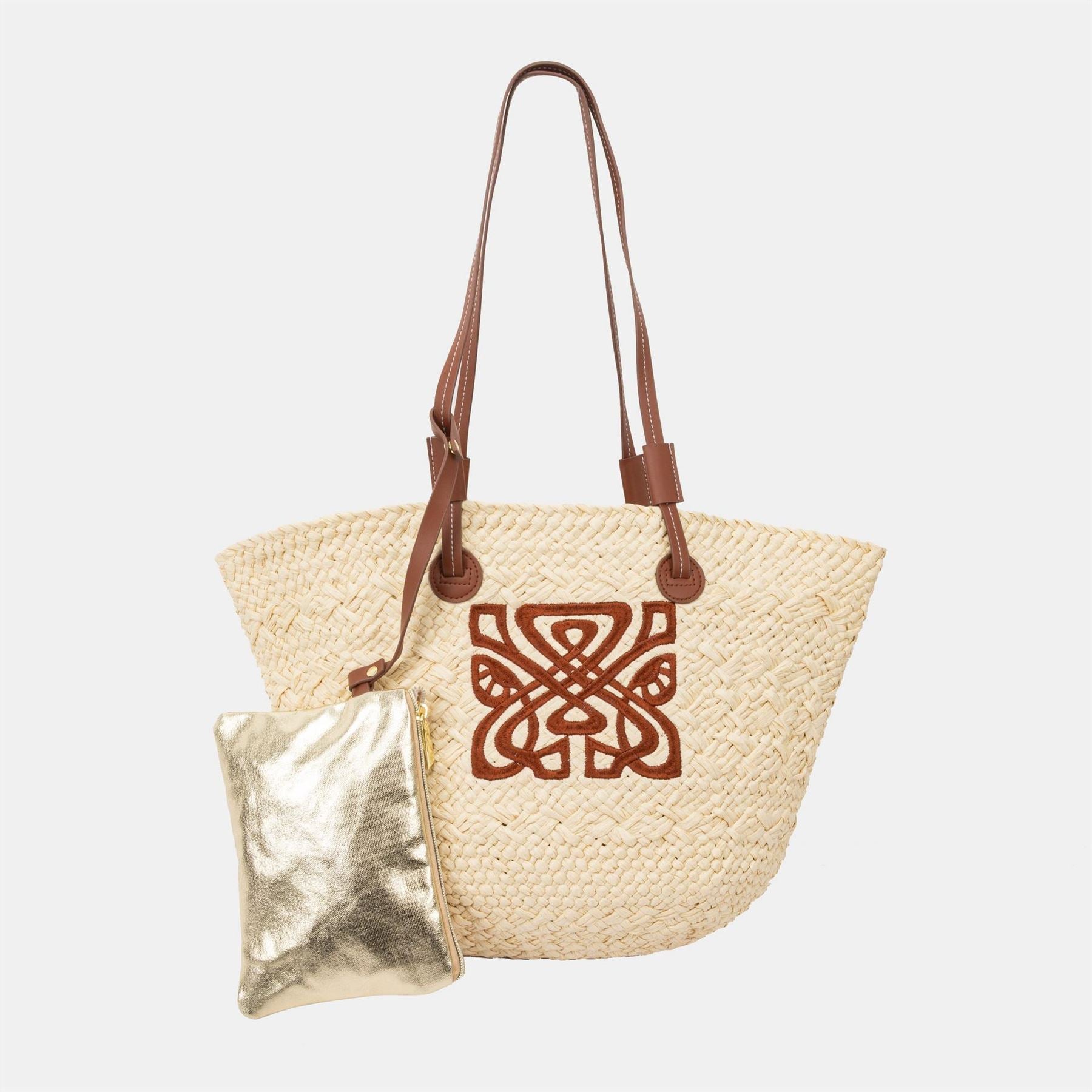 Biba Straw Beach Bag