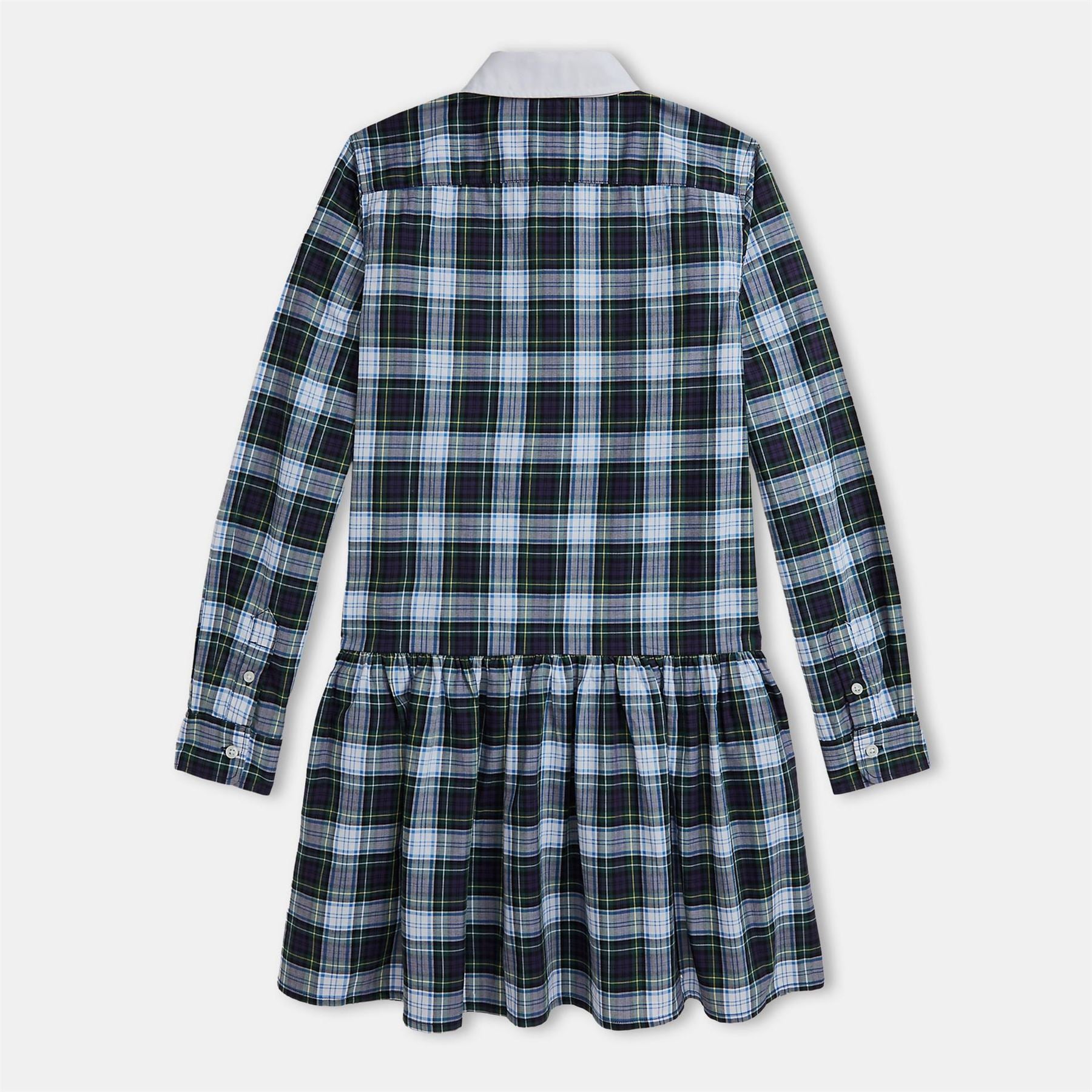 Polo Ralph Lauren Check Collared Neck Mini Dress