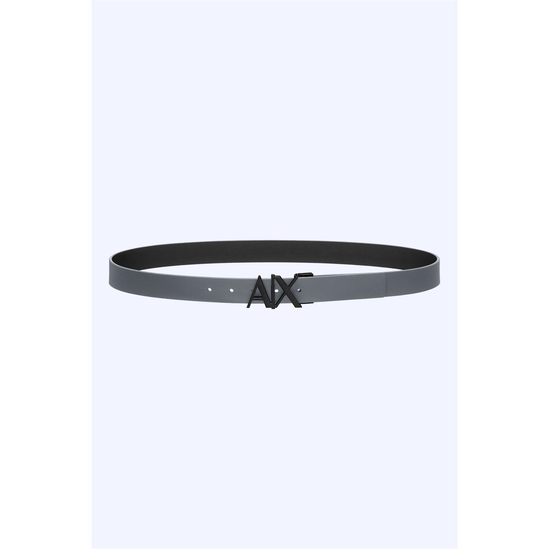 Armani Exchange Cut Out Large Logo Belt