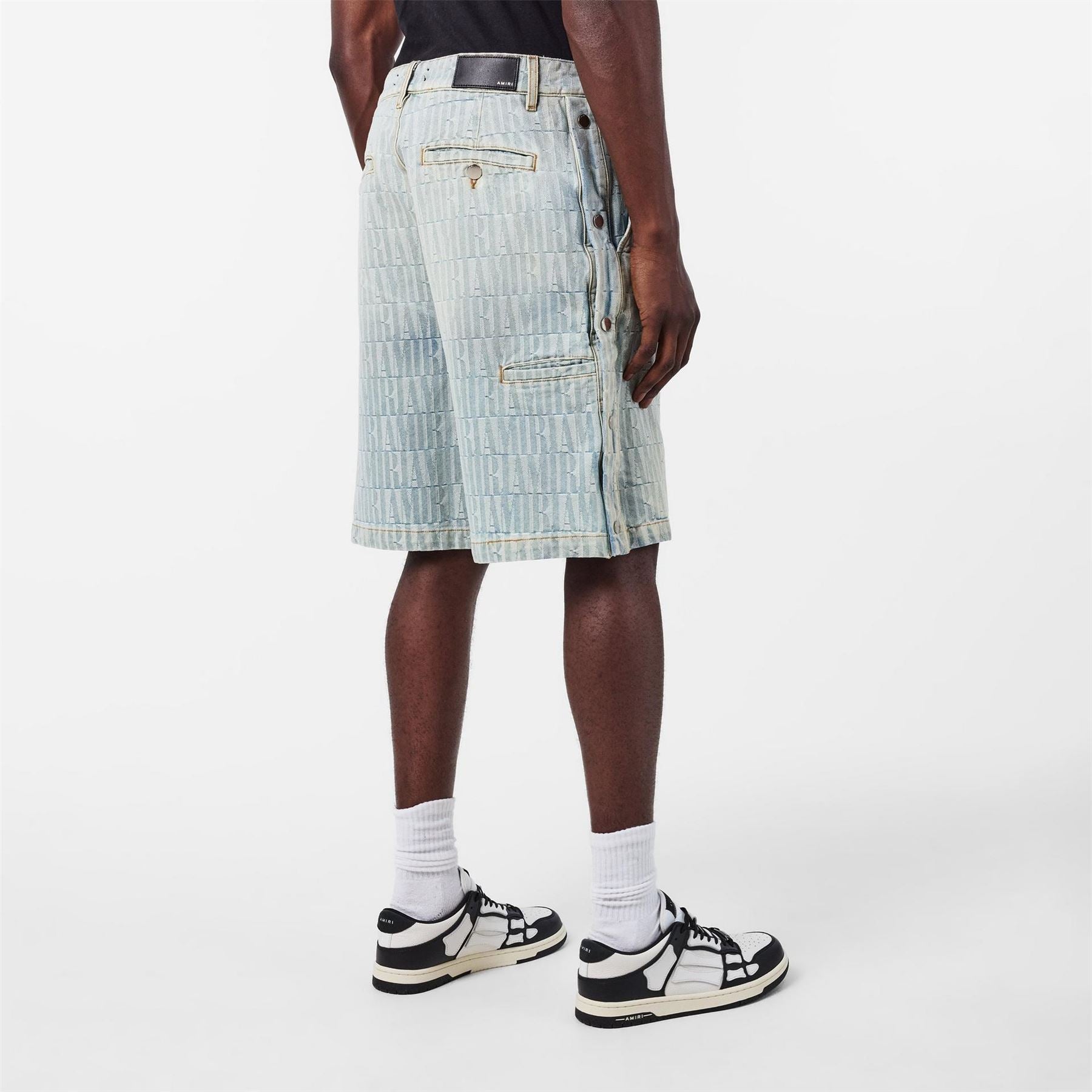 Amiri Jacquard Denim Shorts