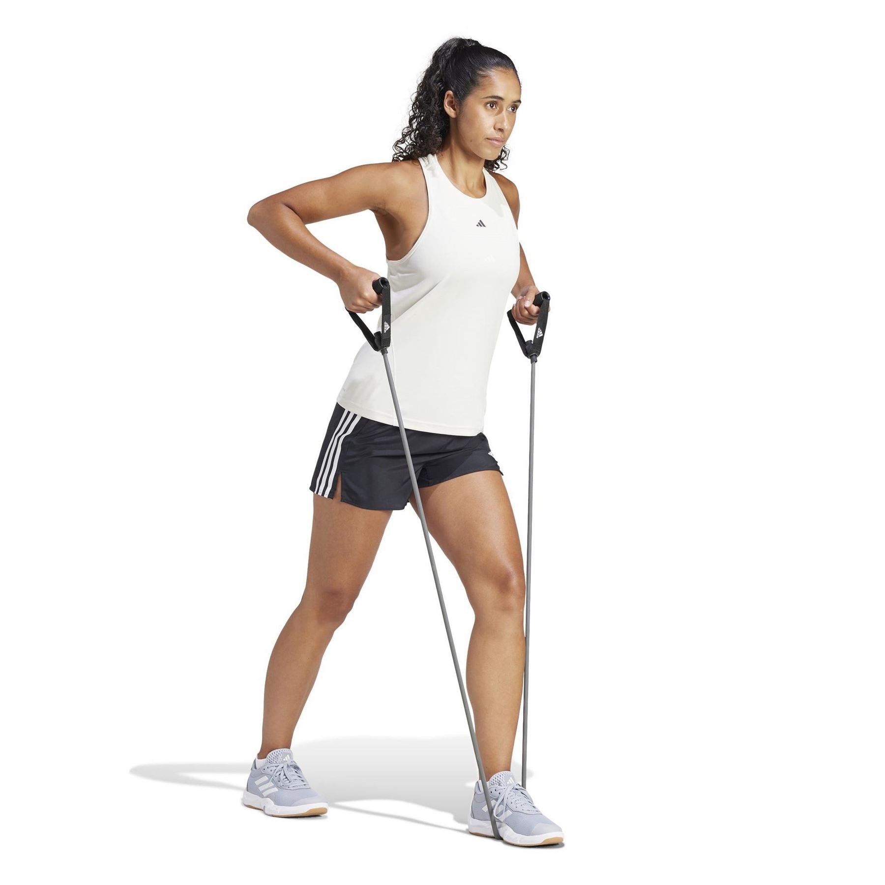 adidas High Waisted Woven Tracksuit Shorts