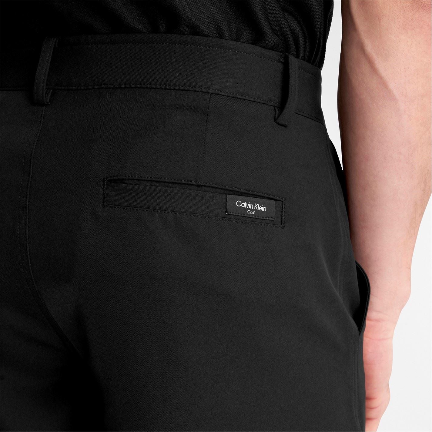 Calvin Klein Golf Logo Print Chino Bermuda Shorts