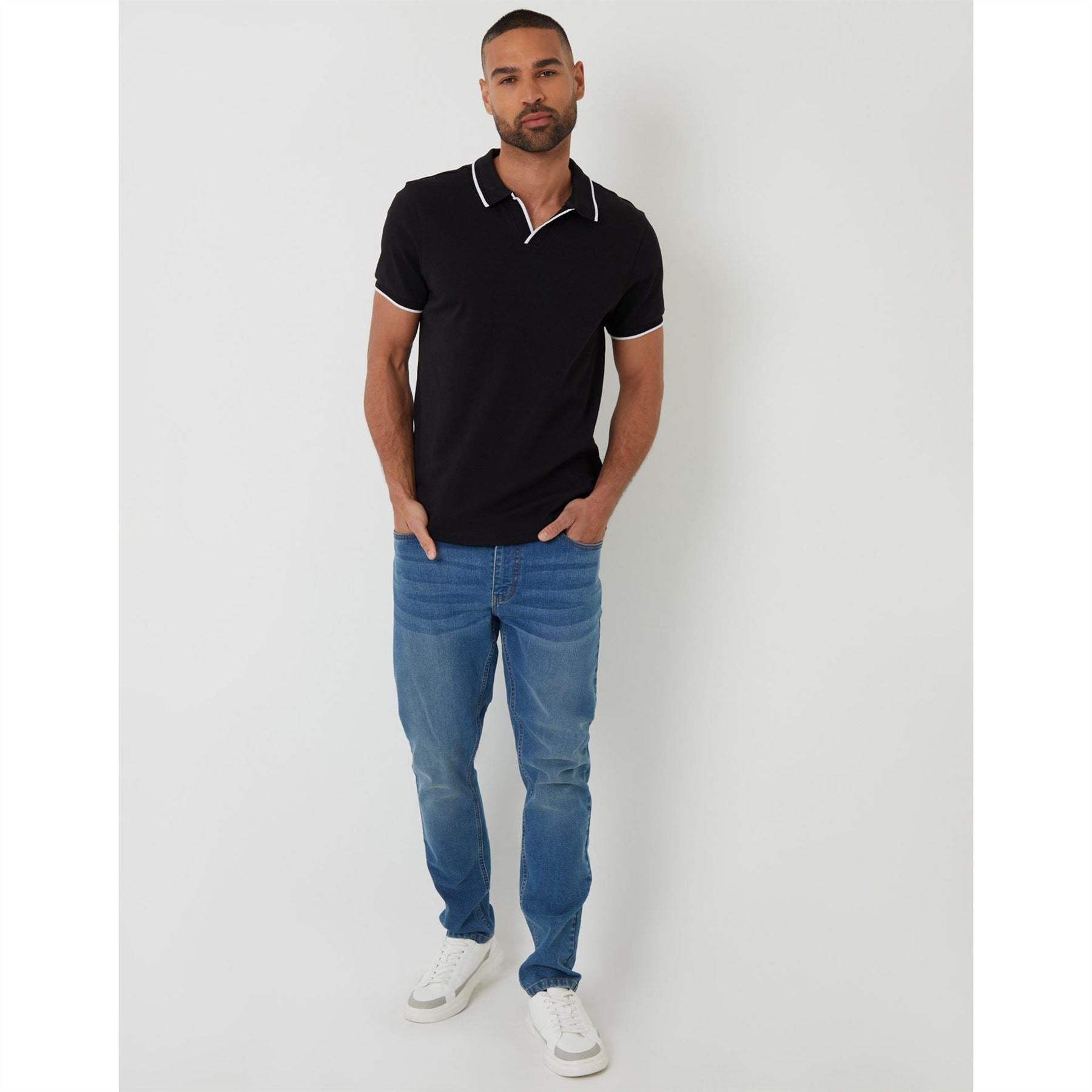 Threadbare Polo Marriage Regular Fit Short Sleeve Shirt