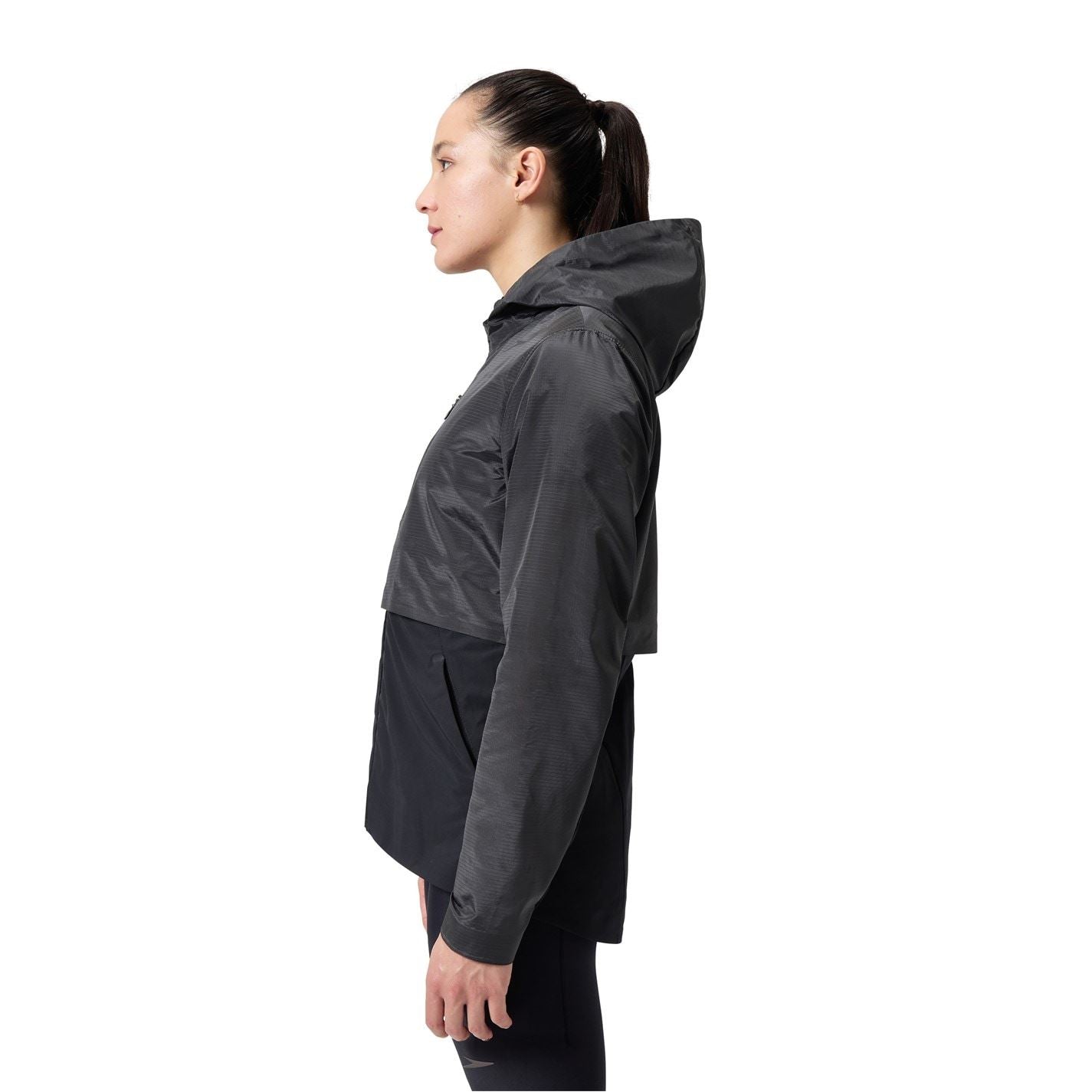 Speedo Pro Hooded Running Jacket with Zipped Pocket