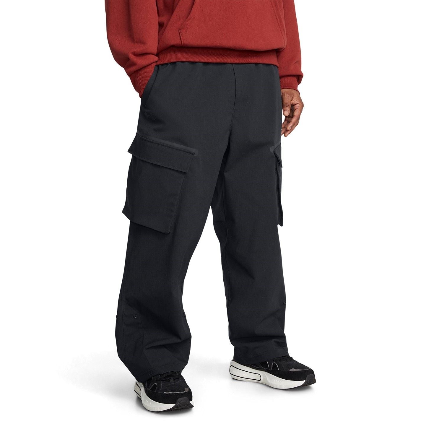Under Armour Solid Patterned Wide Leg Utility Cargo