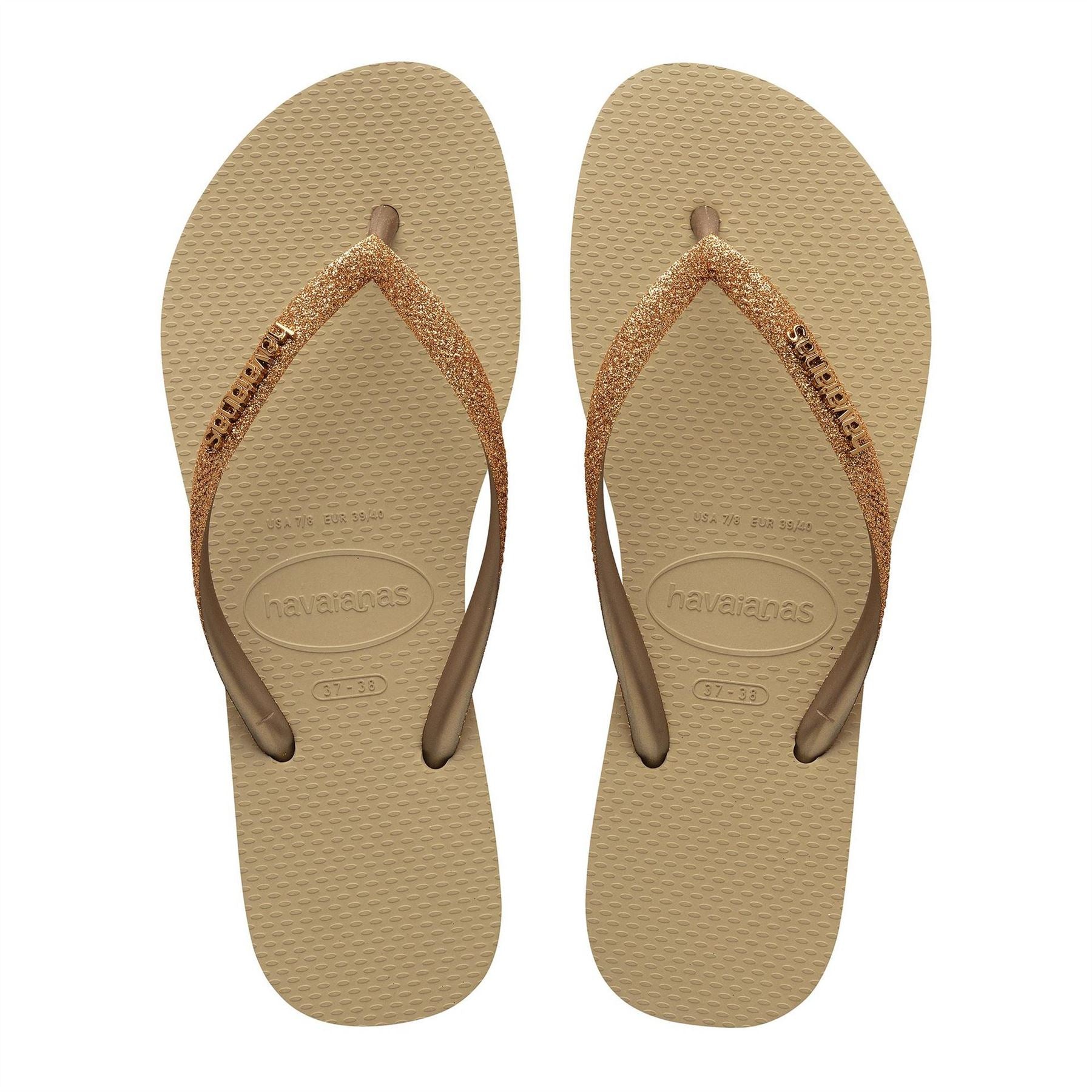 Havaianas Slim Glitter Flip Flops
