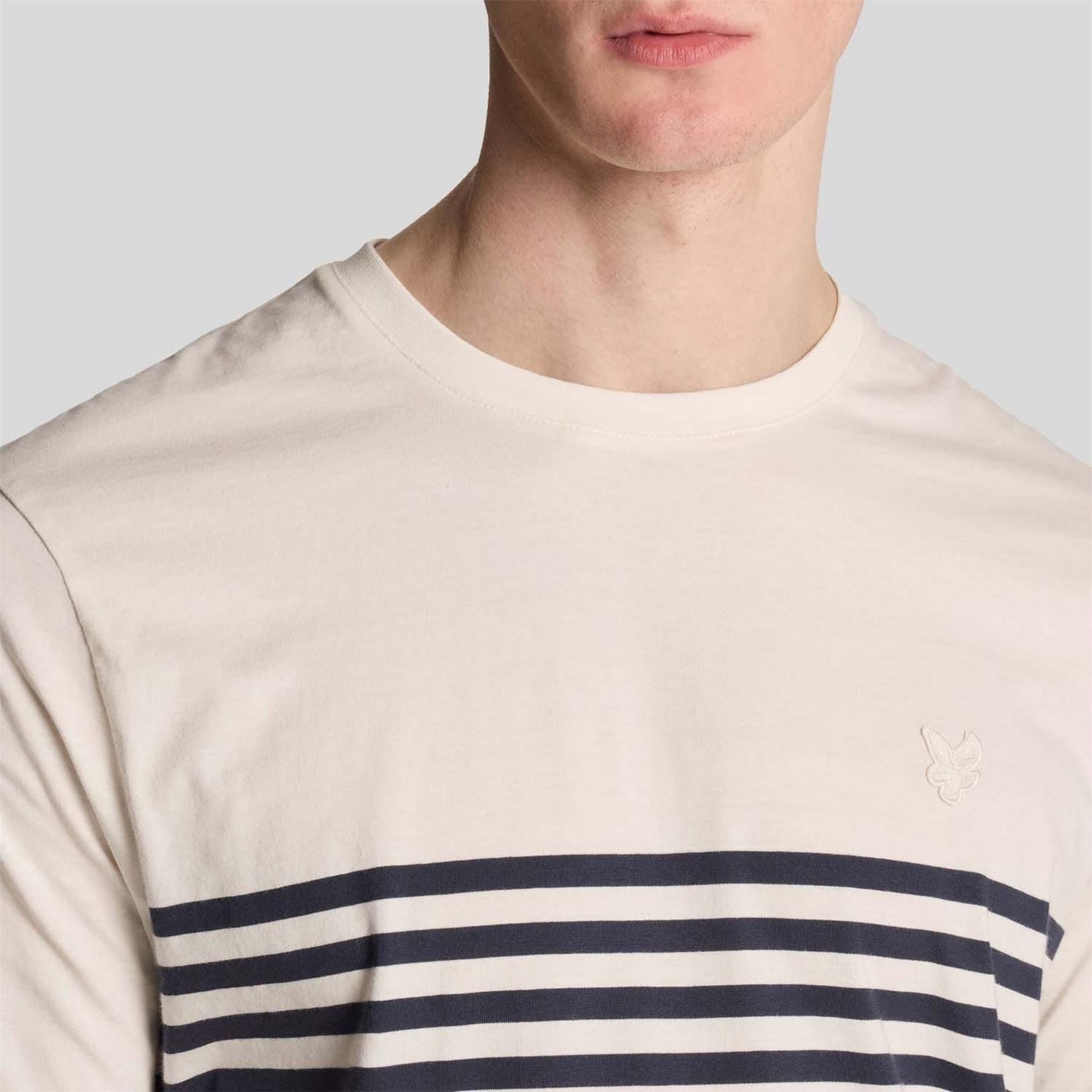 Lyle and Scott Blend Breton Stripe T-Shirt