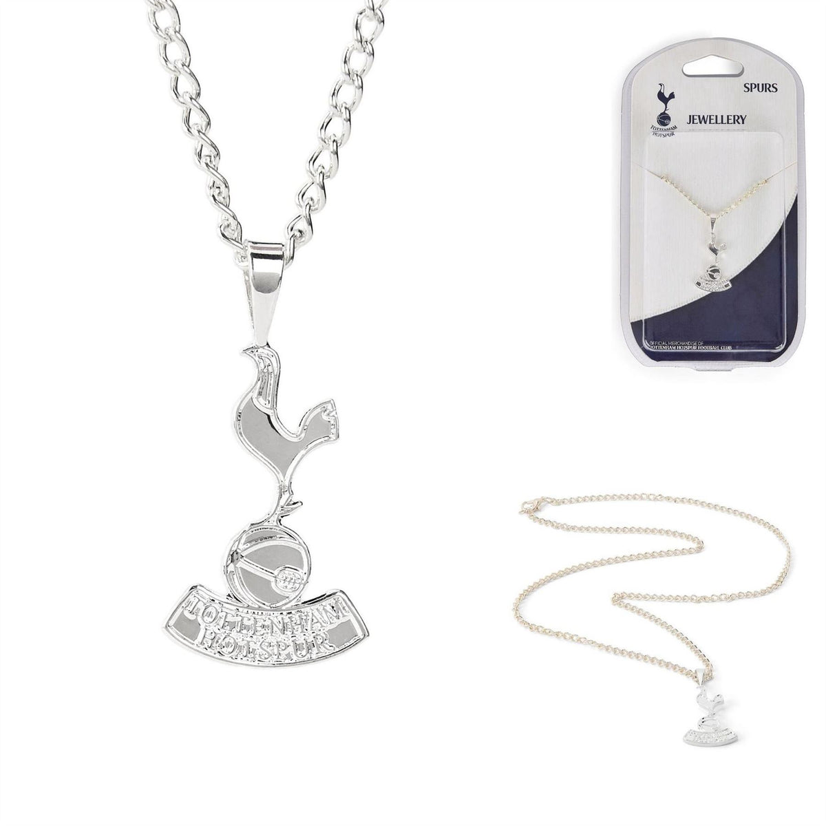 Team Officially Licensed Silver Plated Pendant And Chain