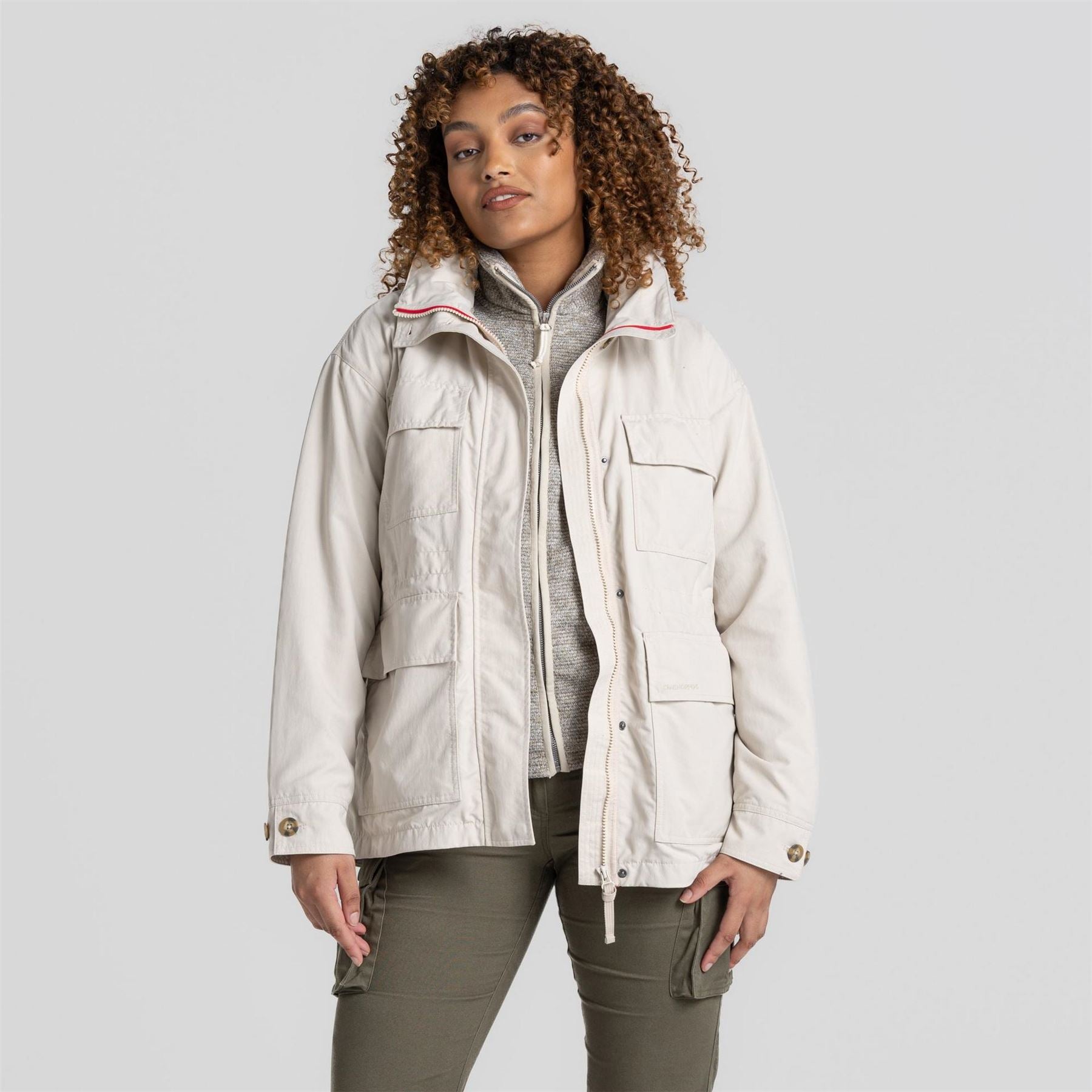 Craghoppers Nosilife Adventure Insect Repellent Weather Resistant Field Jacket