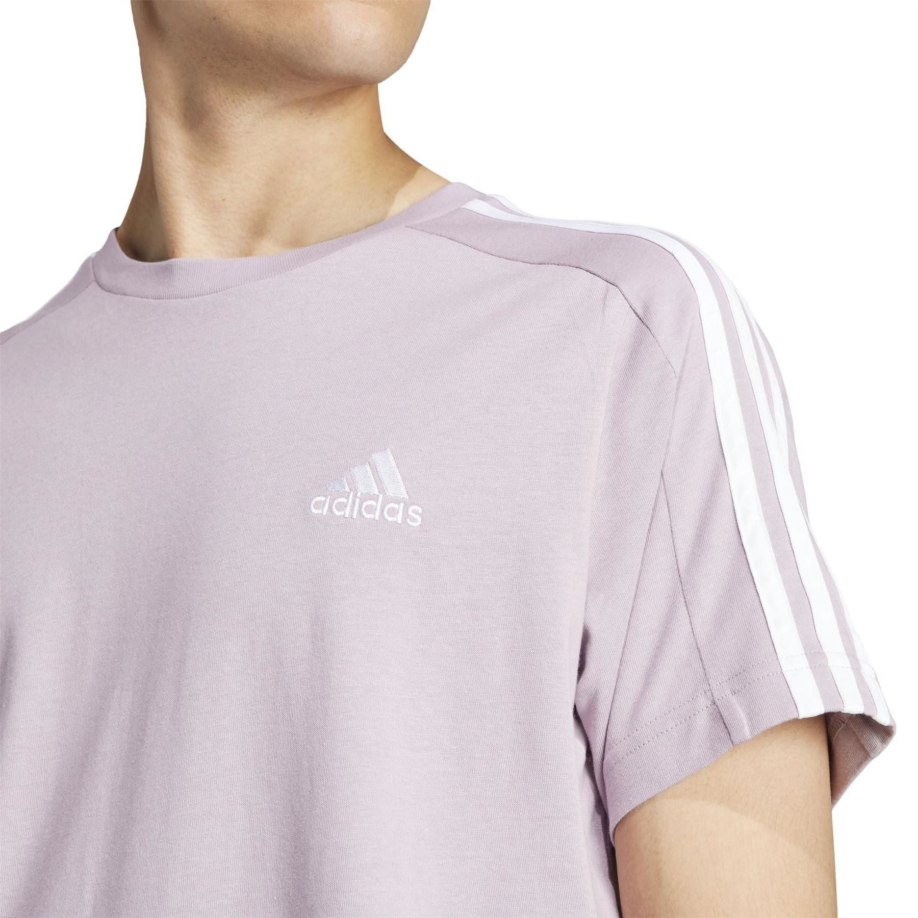 adidas Mens 3 Stripes T-Shirt