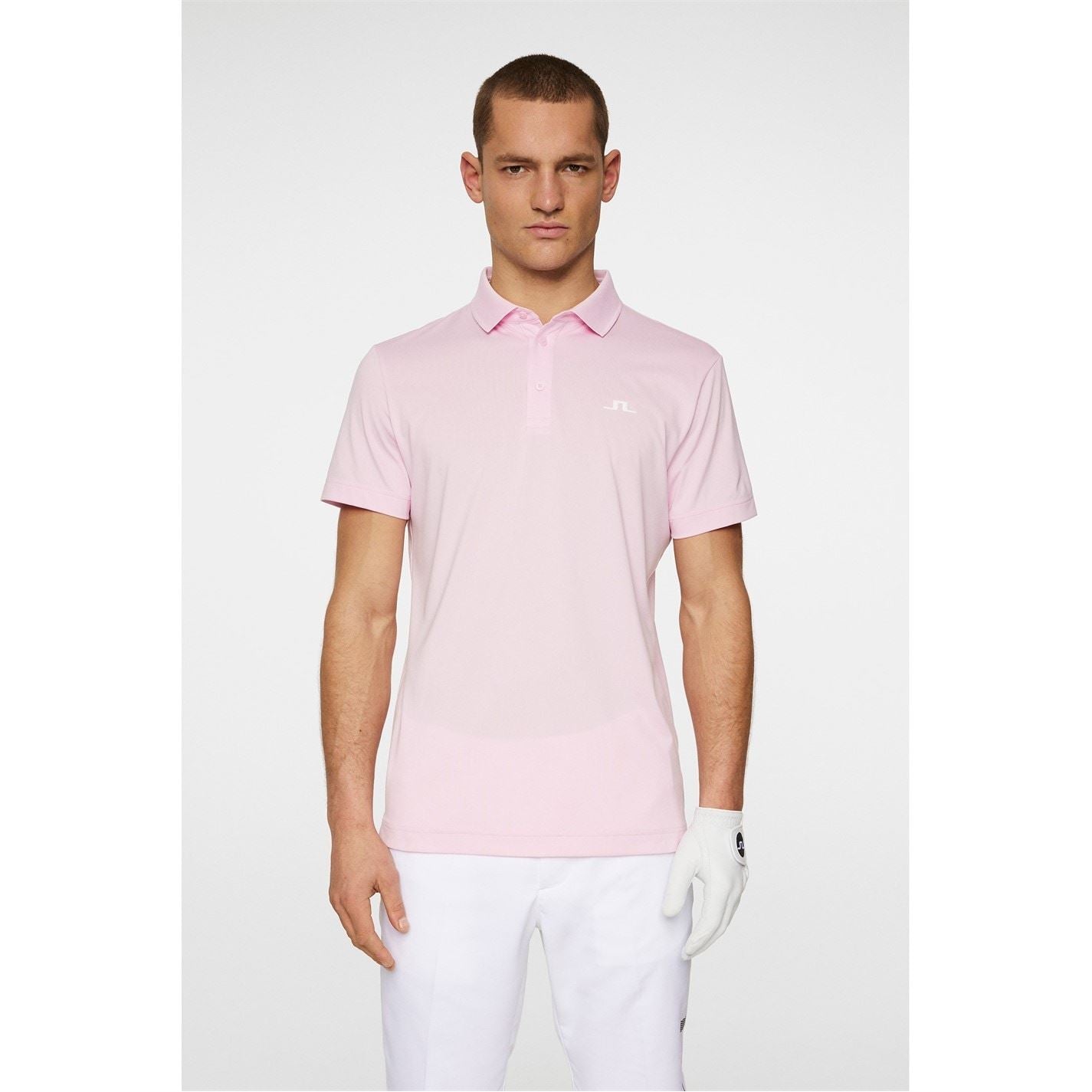 J Lindeberg Golf Short Sleeve Performance Polo Shirt